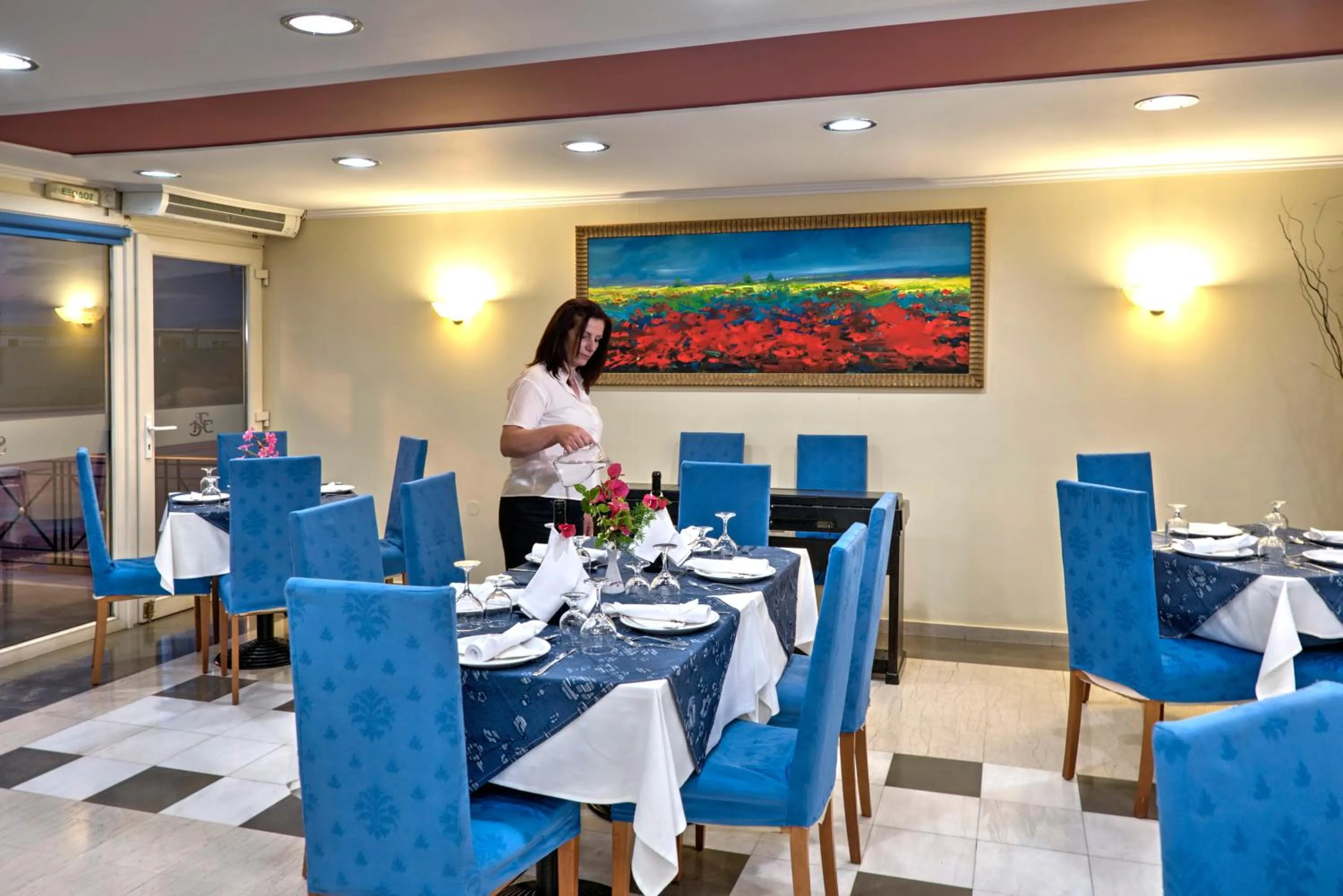 Restaurant/places to eat in Angelika Pallas Hotel