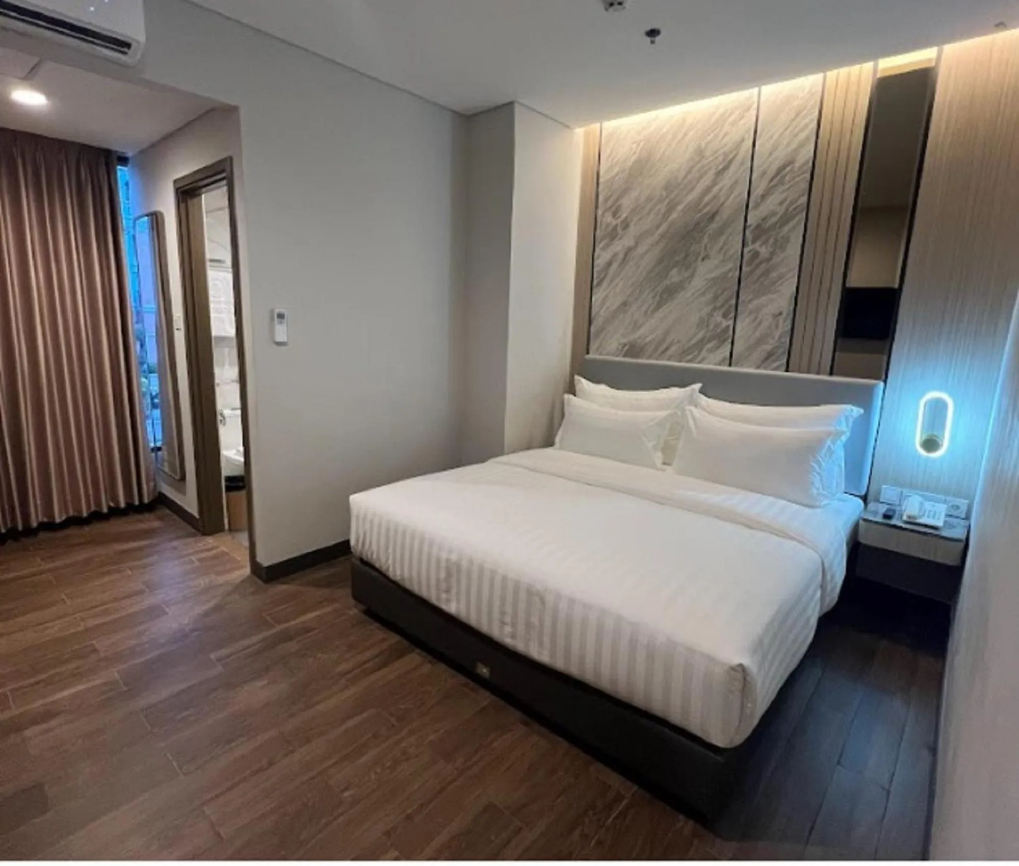 Bed in d'primahotel PIK Jakarta