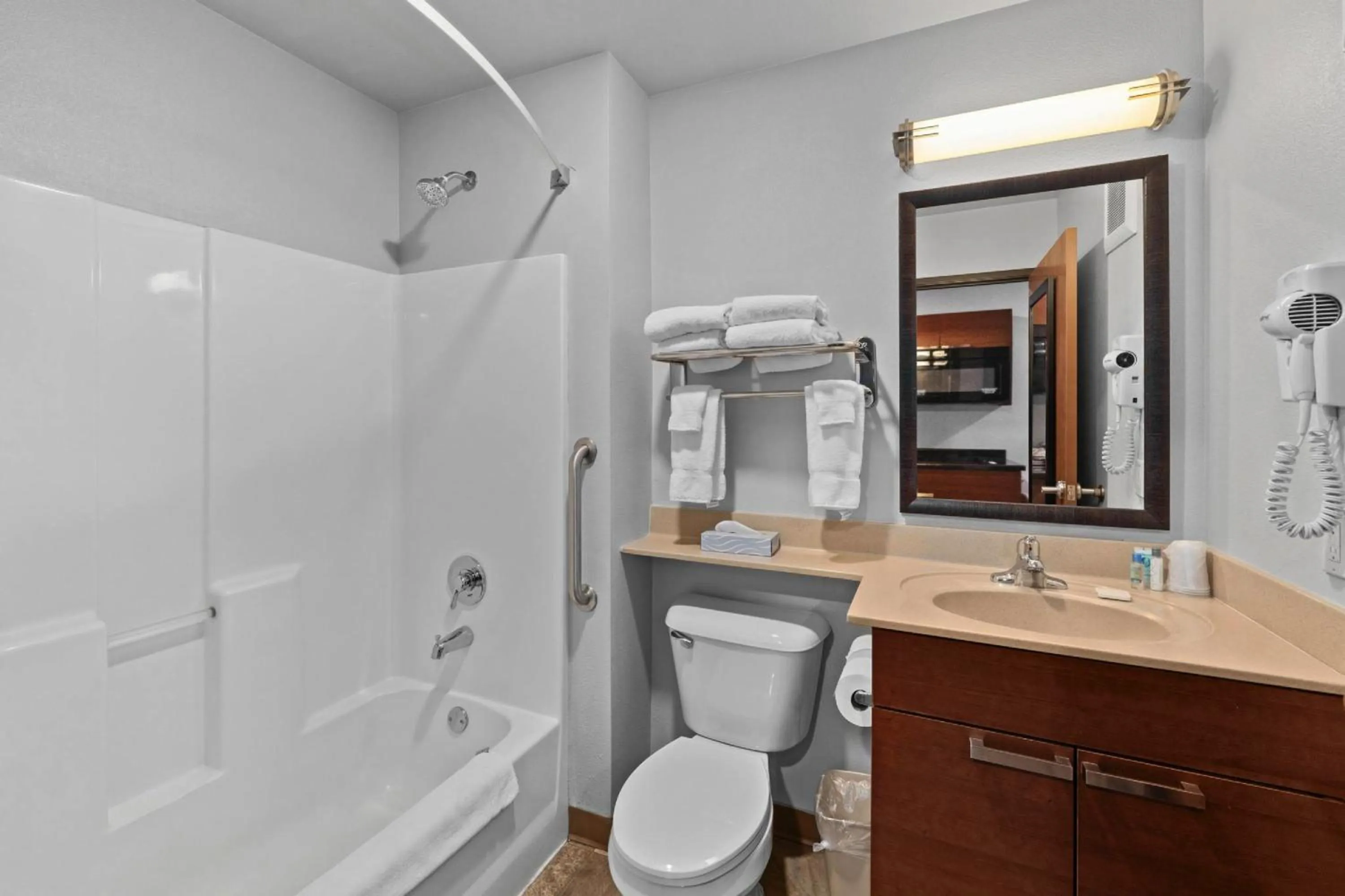 Bathroom in MainStay Suites Spokane Valley