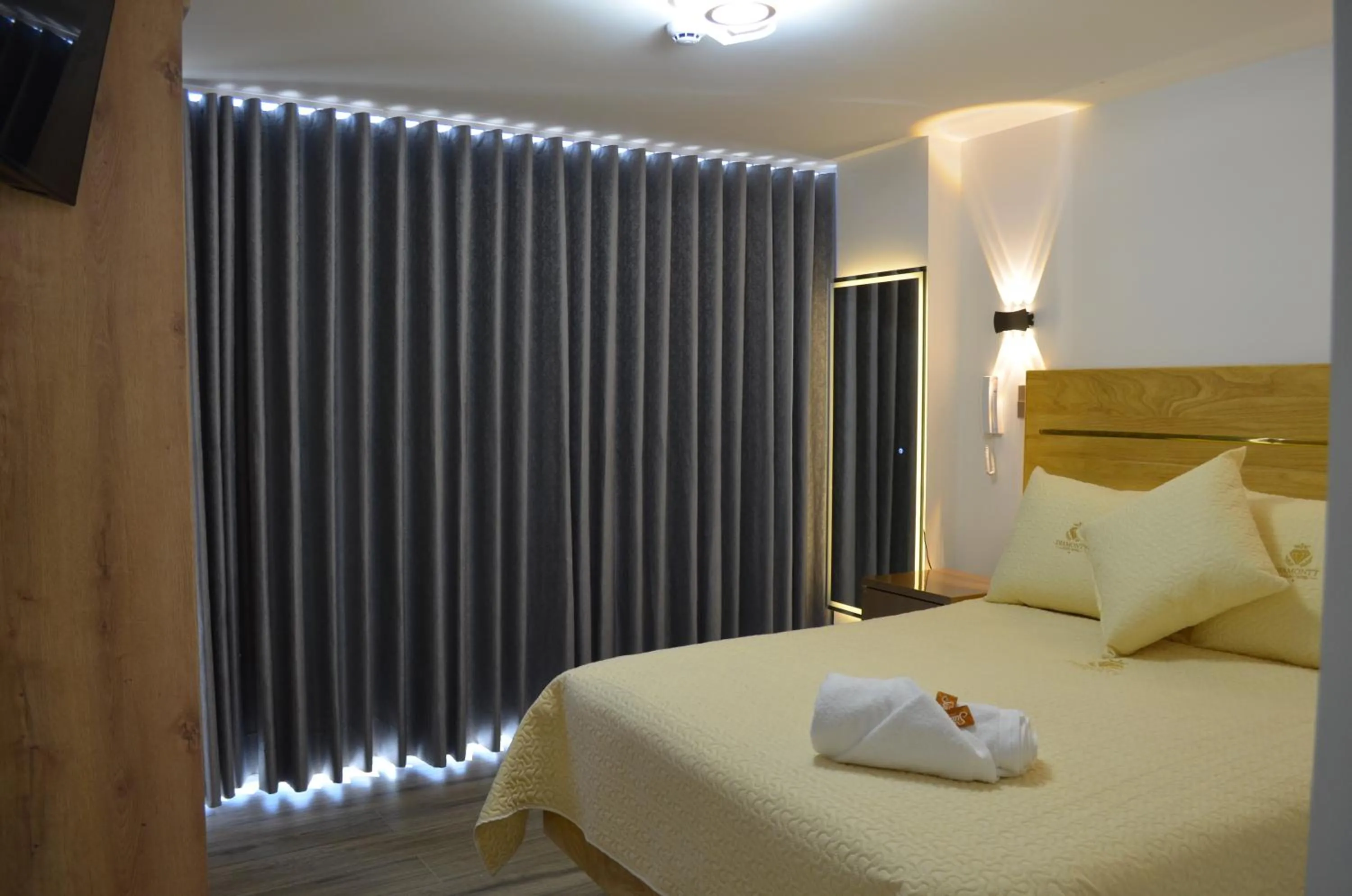 Bed in Hotel Diamond Luxury Tunja