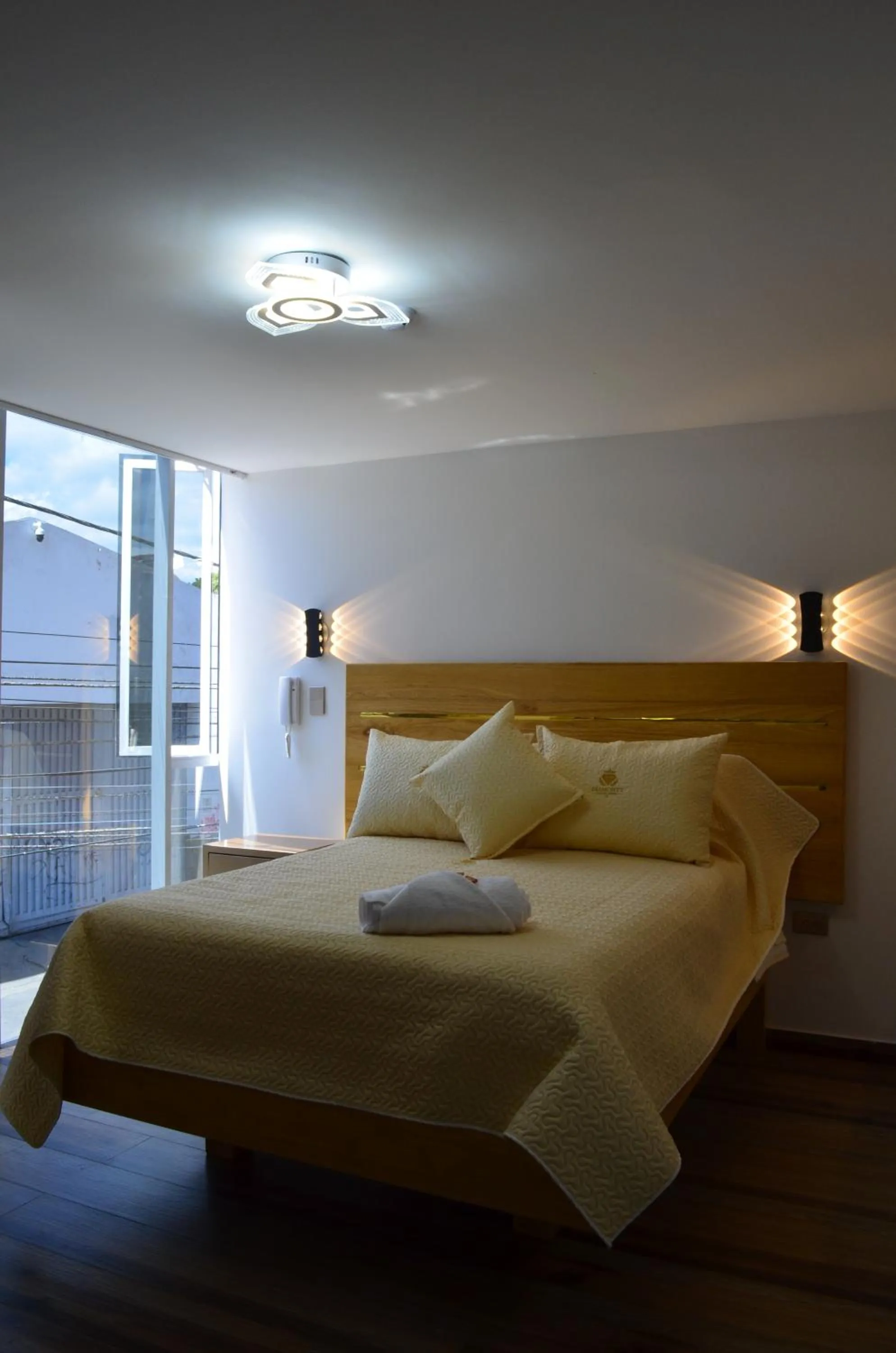 Bed in Hotel Diamond Luxury Tunja