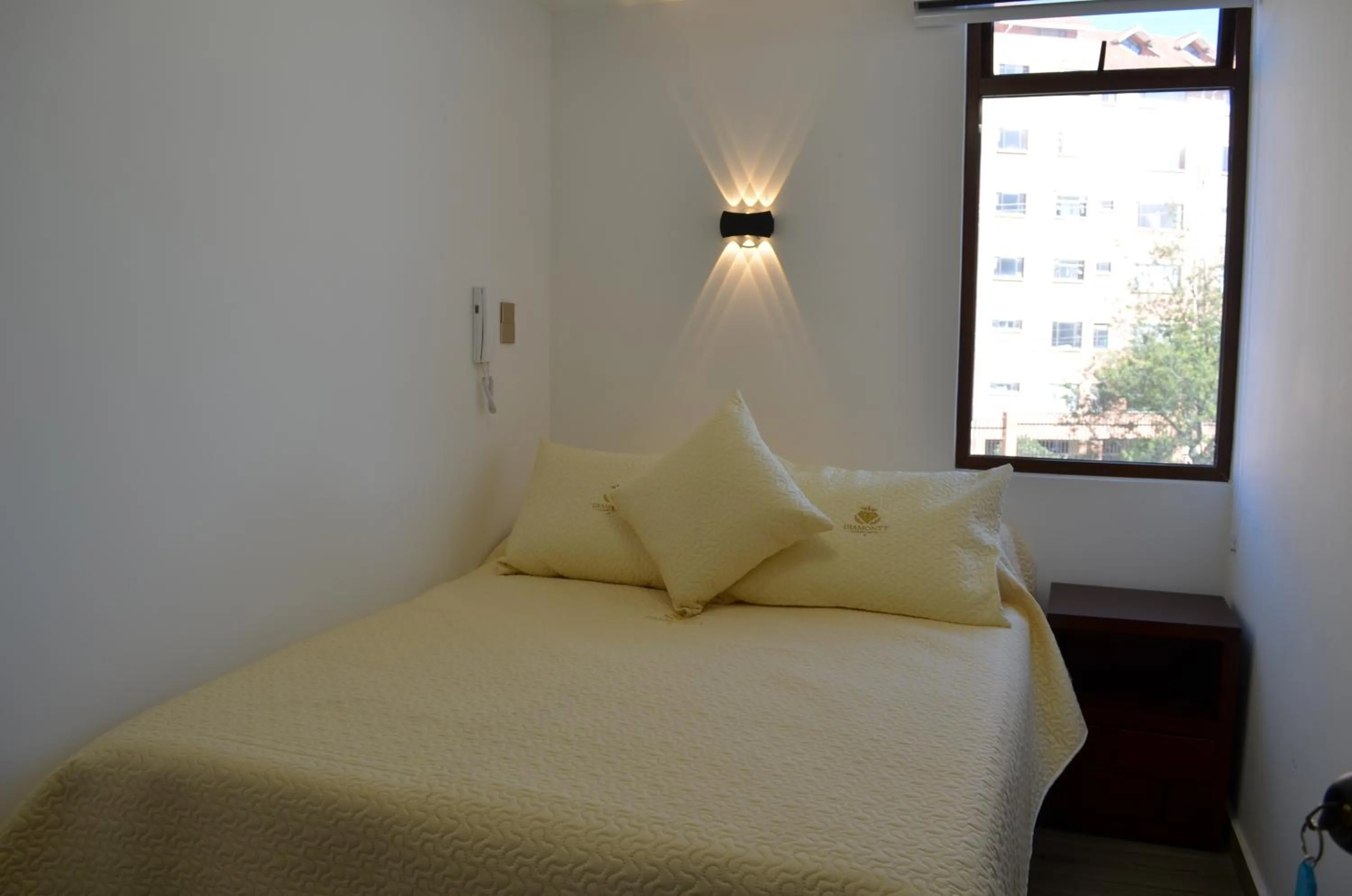 Bed in Hotel Diamond Luxury Tunja