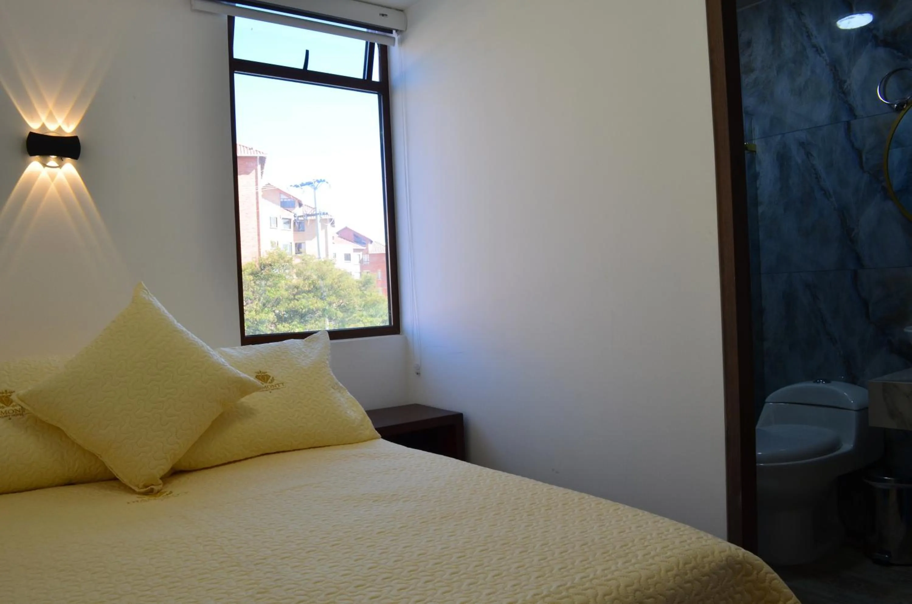 Bed in Hotel Diamond Luxury Tunja