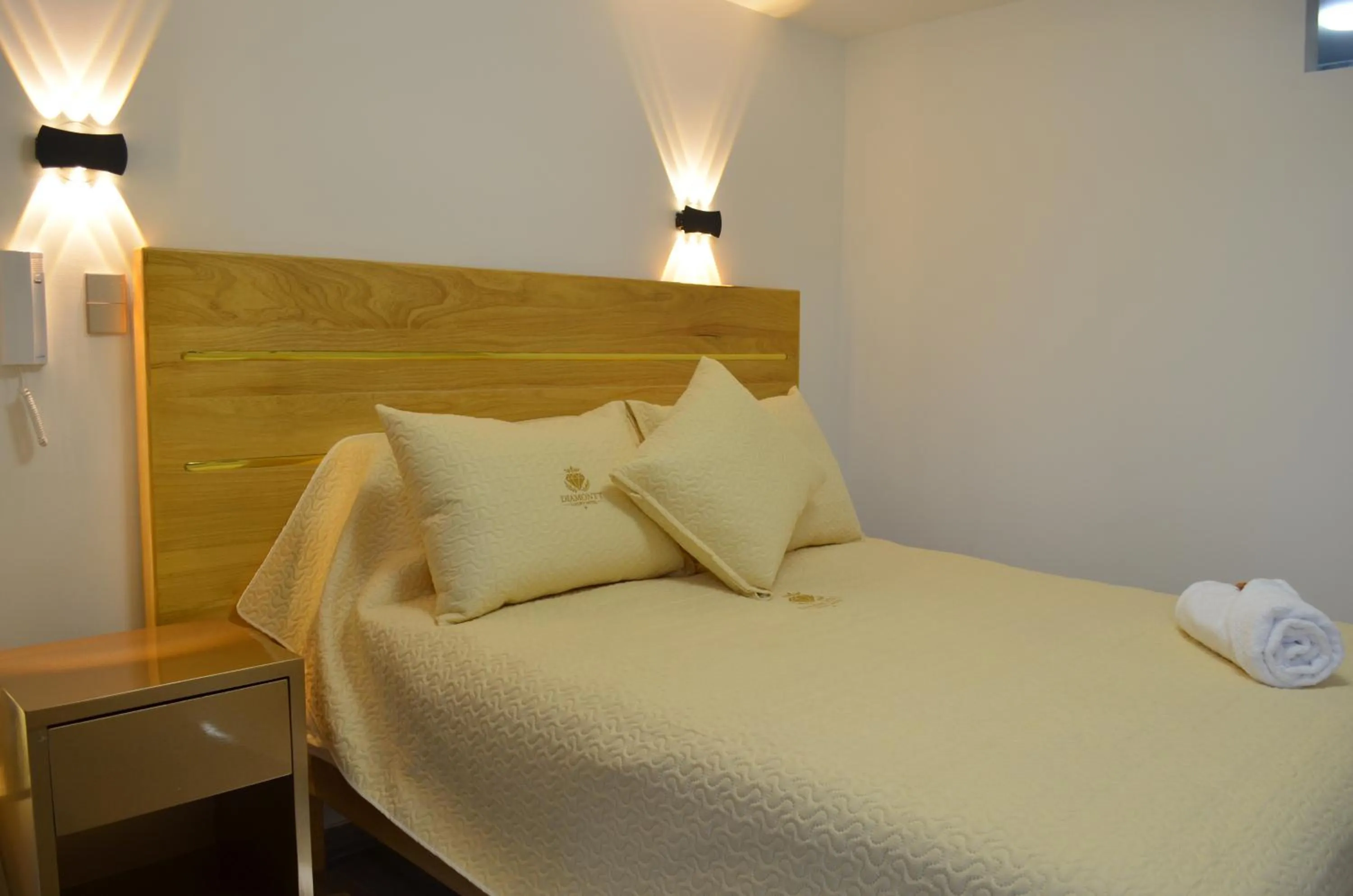 Bed in Hotel Diamond Luxury Tunja