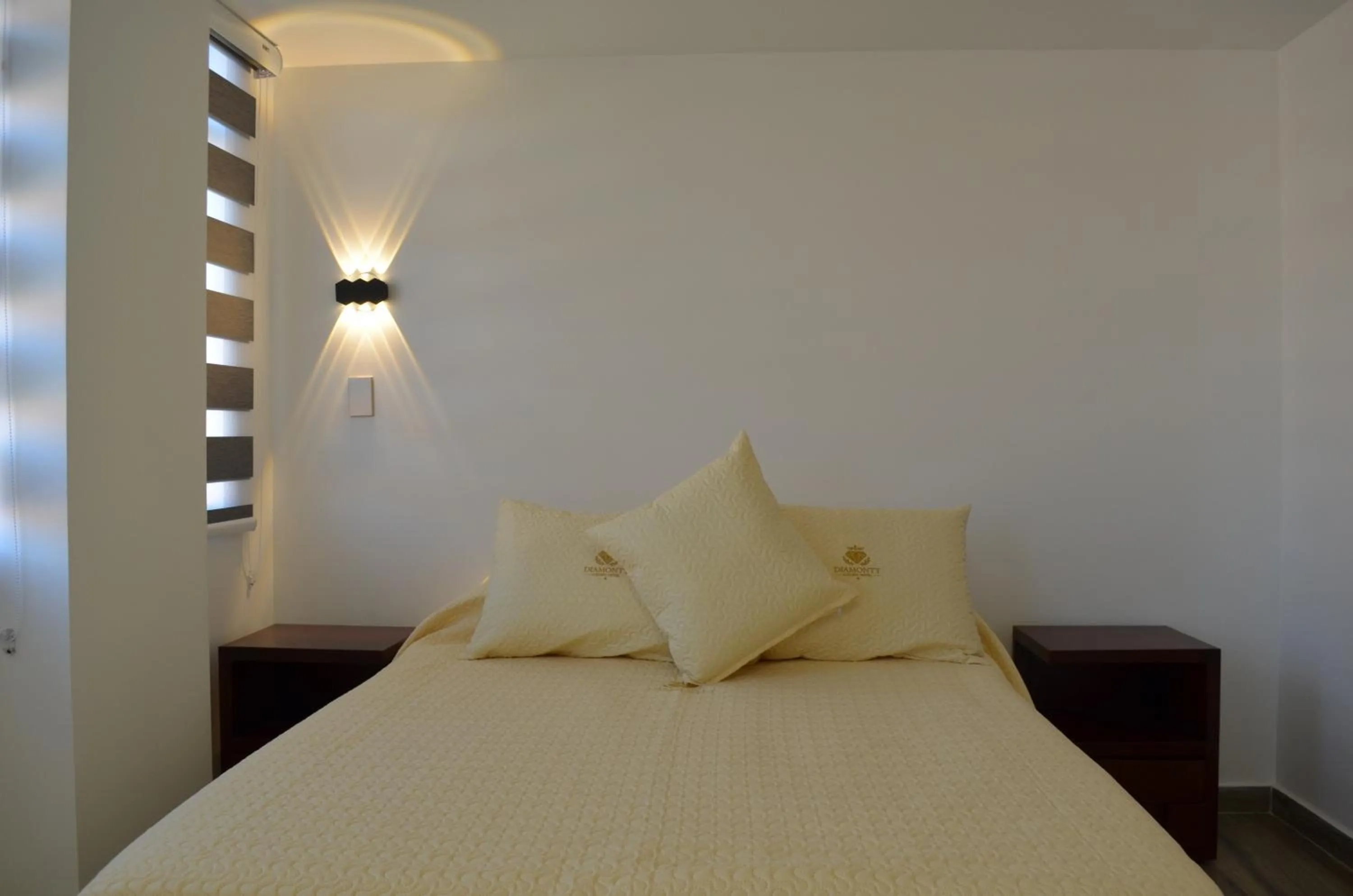 Bed in Hotel Diamond Luxury Tunja