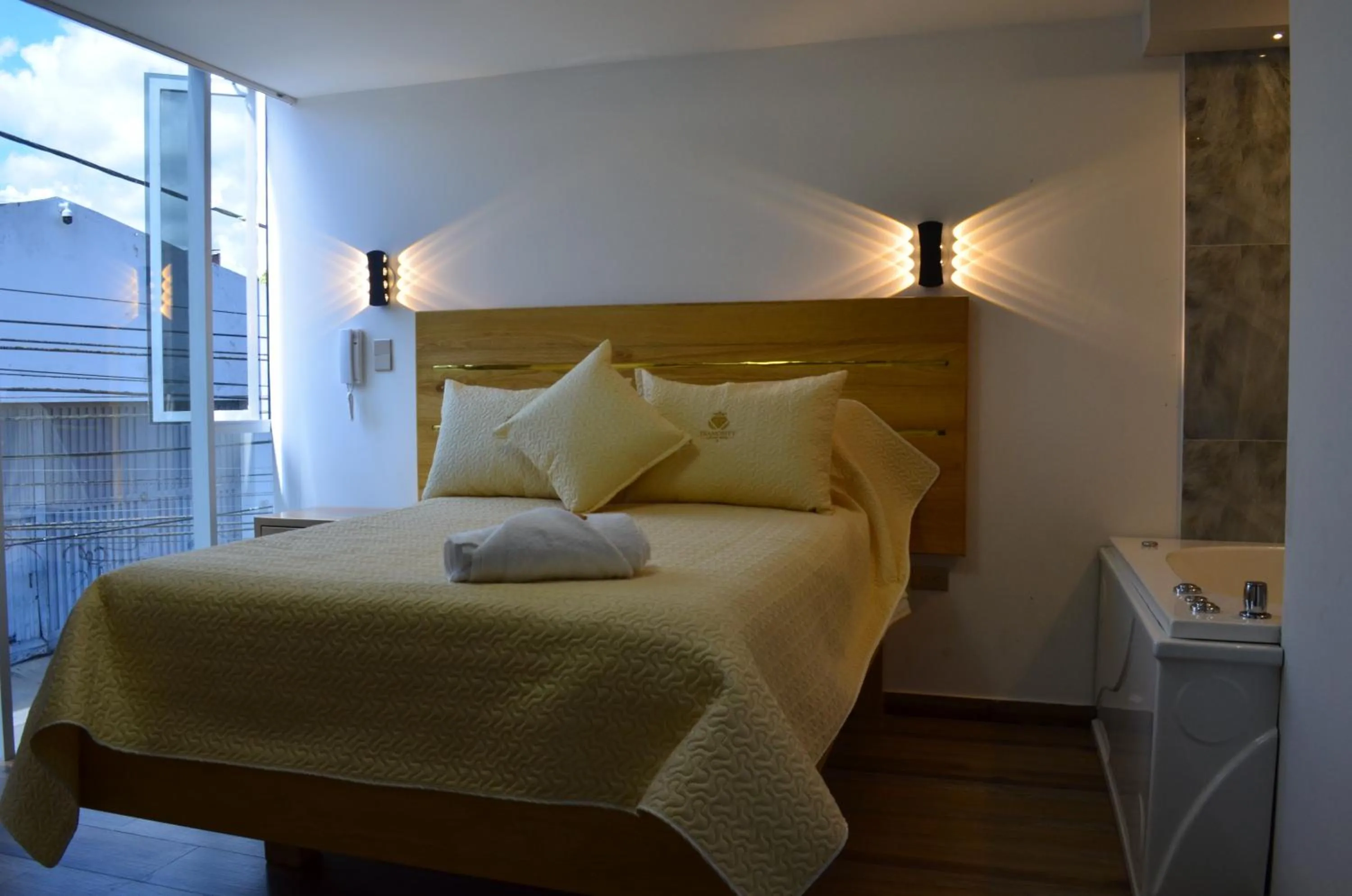 Bed in Hotel Diamond Luxury Tunja