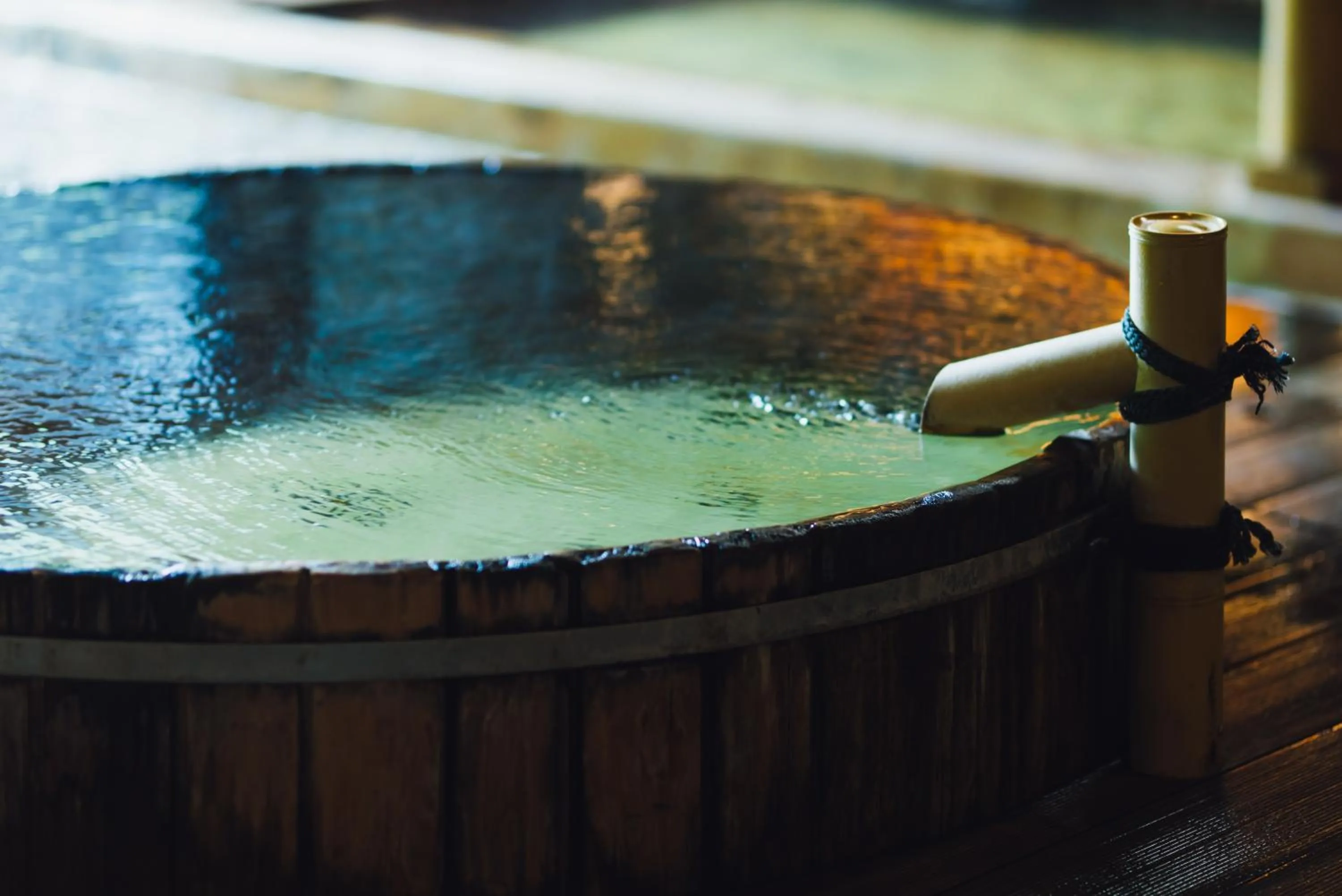 Hot Spring Bath in Tsuetate Onsen Hotel Hizenya