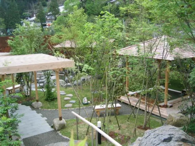 Hot Spring Bath in Tsuetate Onsen Hotel Hizenya