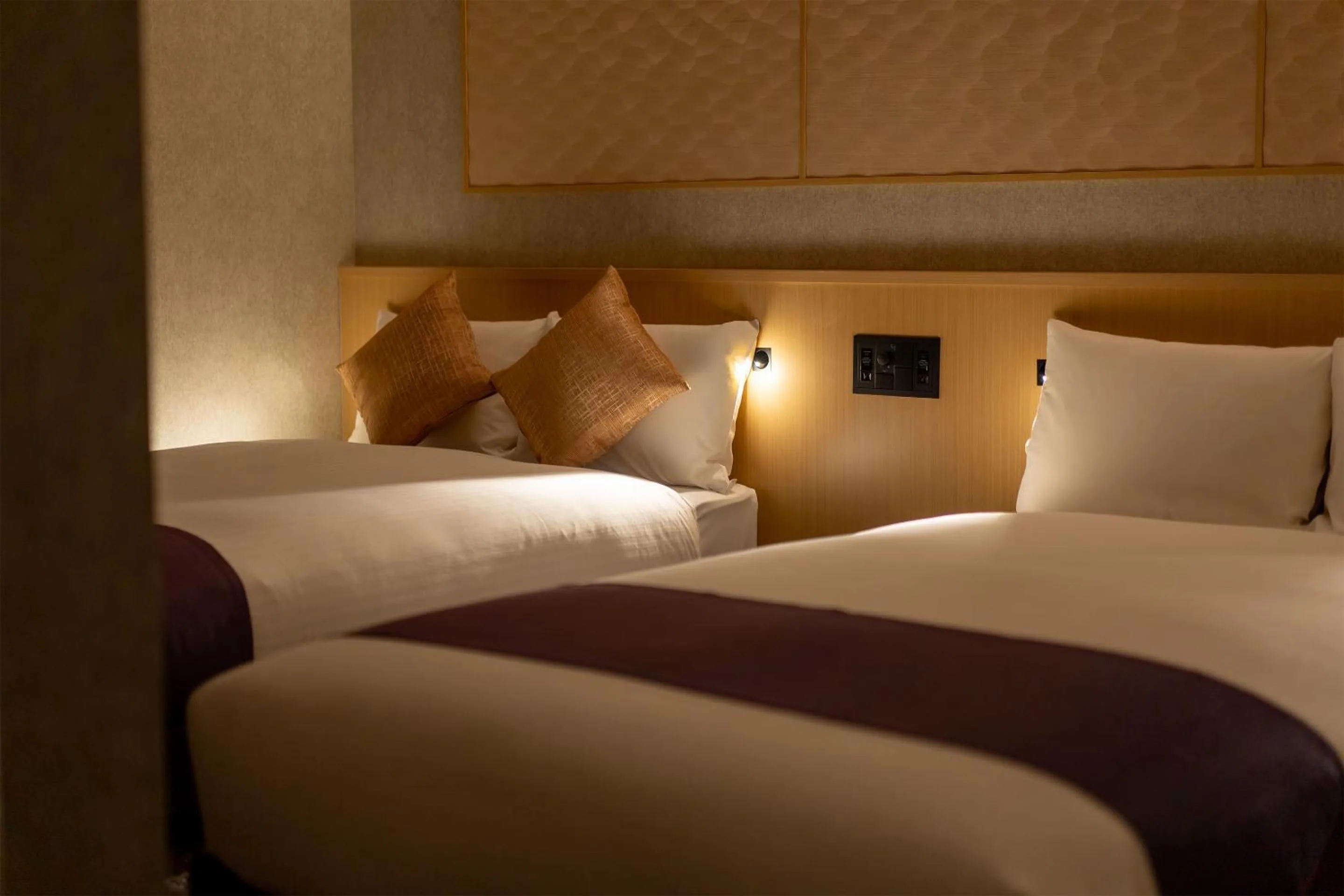 Bed in RESI STAY Kuon