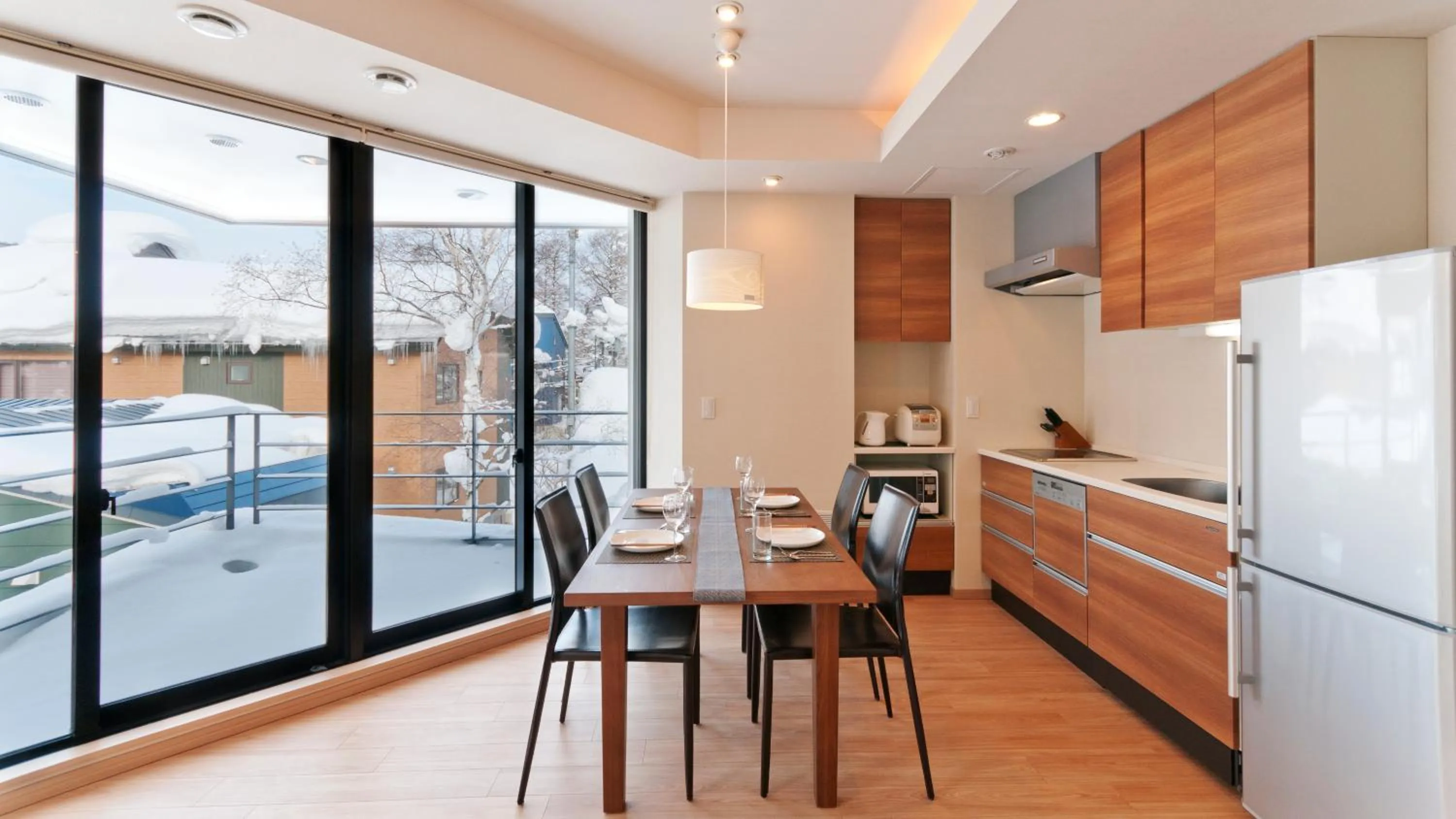 Kitchen or kitchenette in Akazora