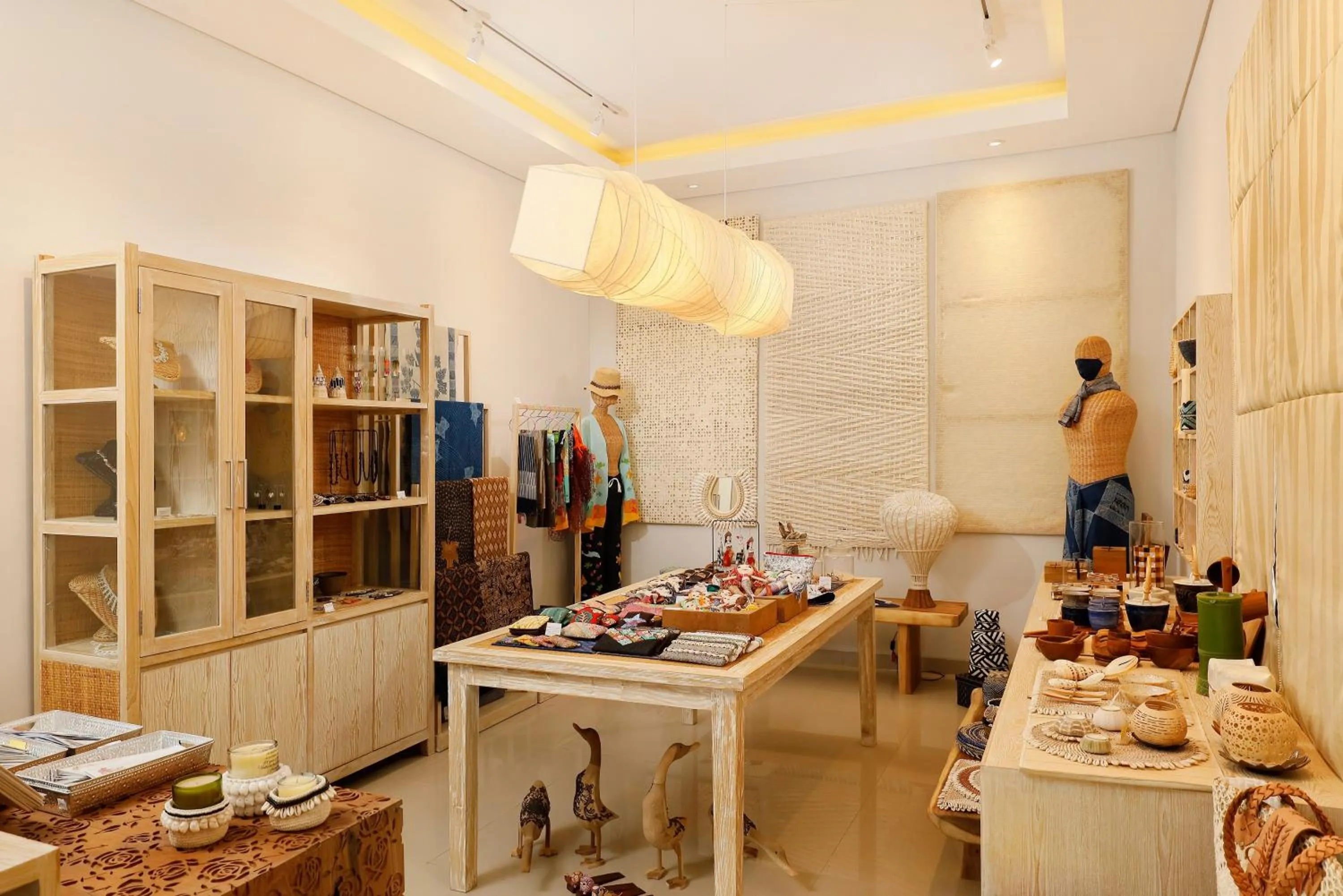 Shopping Area in Amarta Beach Retreat by Nakula