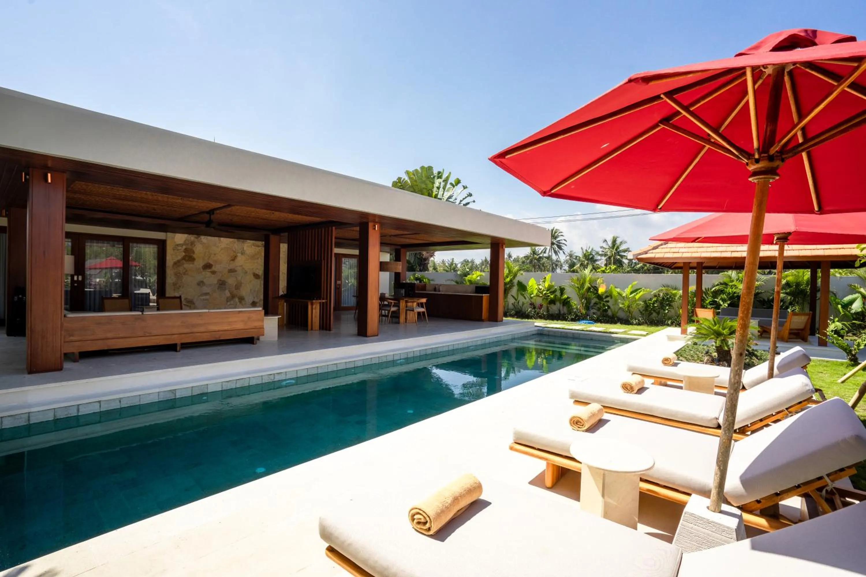 Swimming pool in Amarta Beach Retreat by Nakula