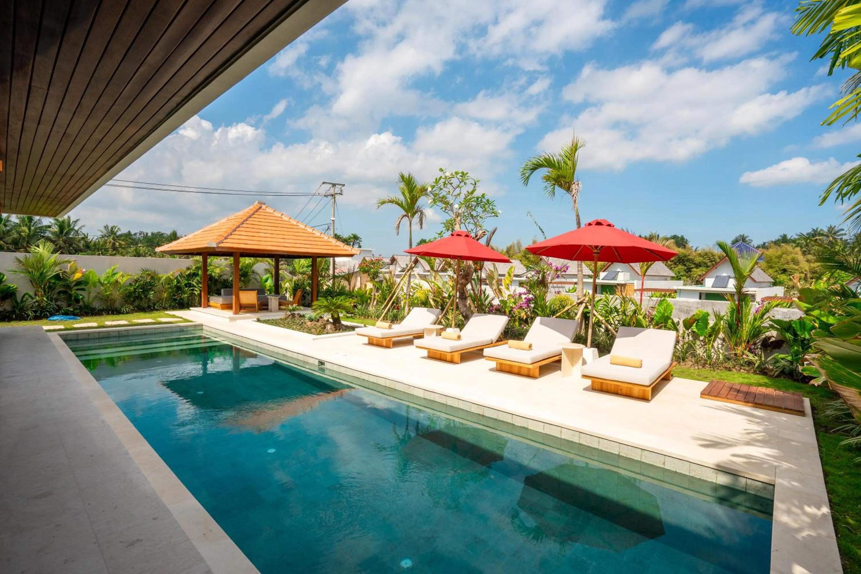 Swimming pool in Amarta Beach Retreat by Nakula