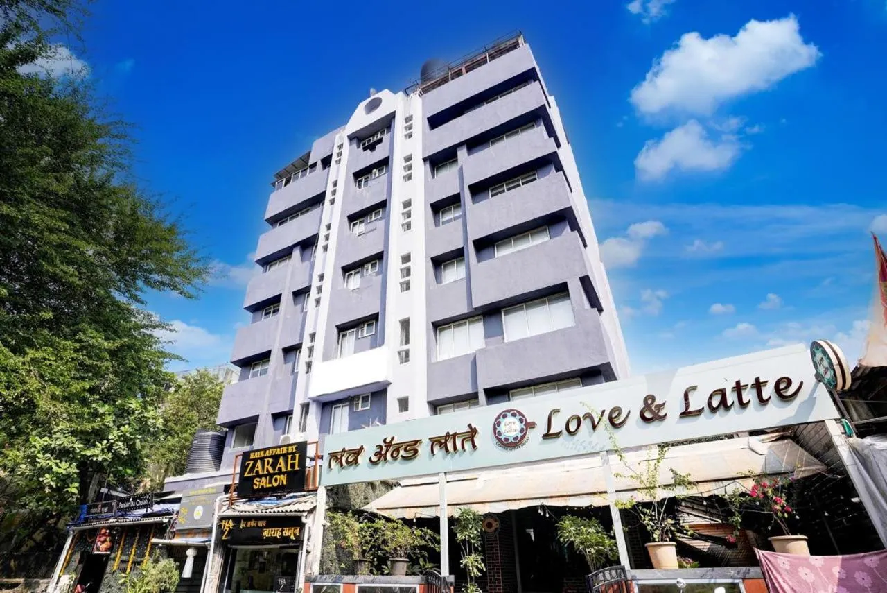 Property building in Vibes Inn Juhu