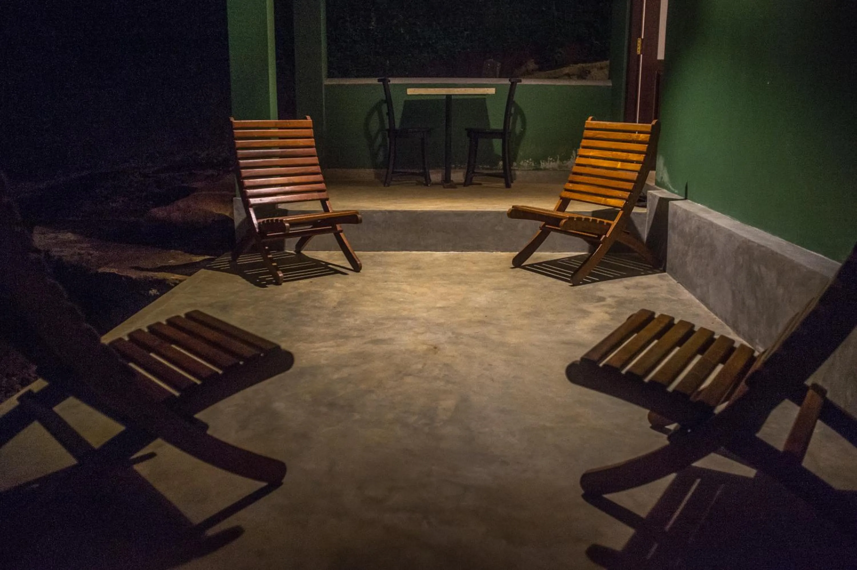 Garden in Sinharaja Hostel