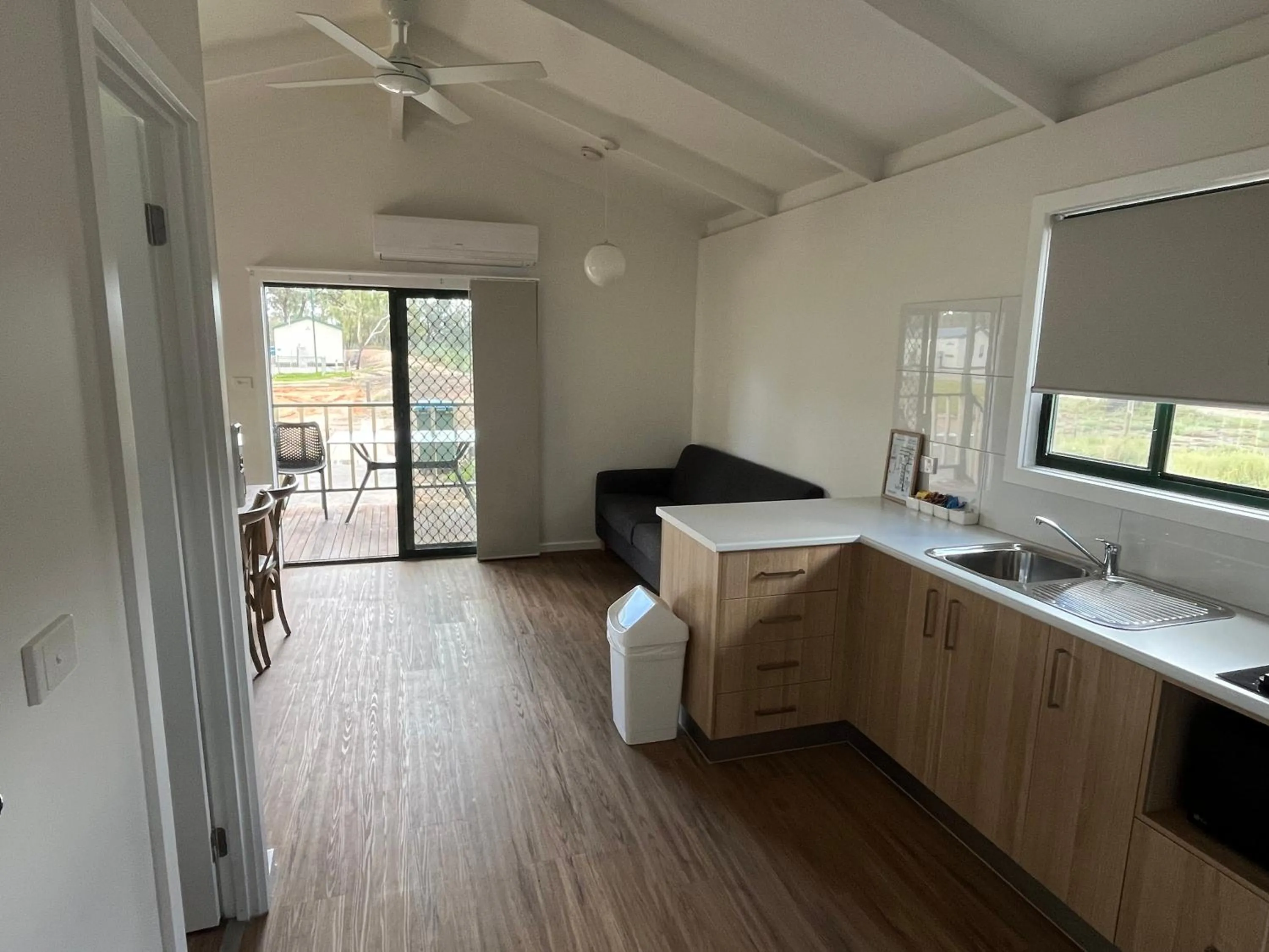 Bed in NRMA Mildura Riverside Holiday Park