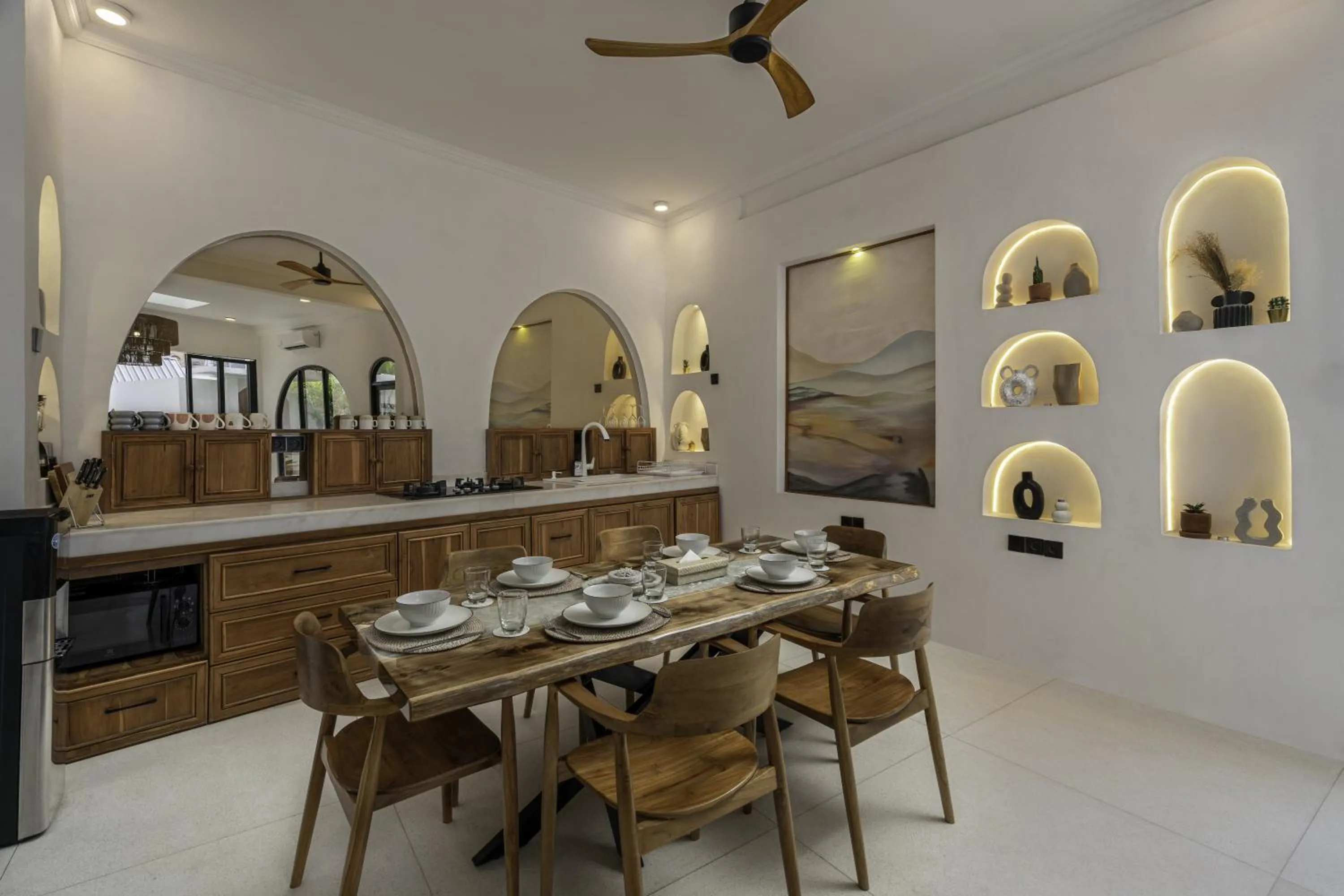 Dining area in Casa Amor by GORO