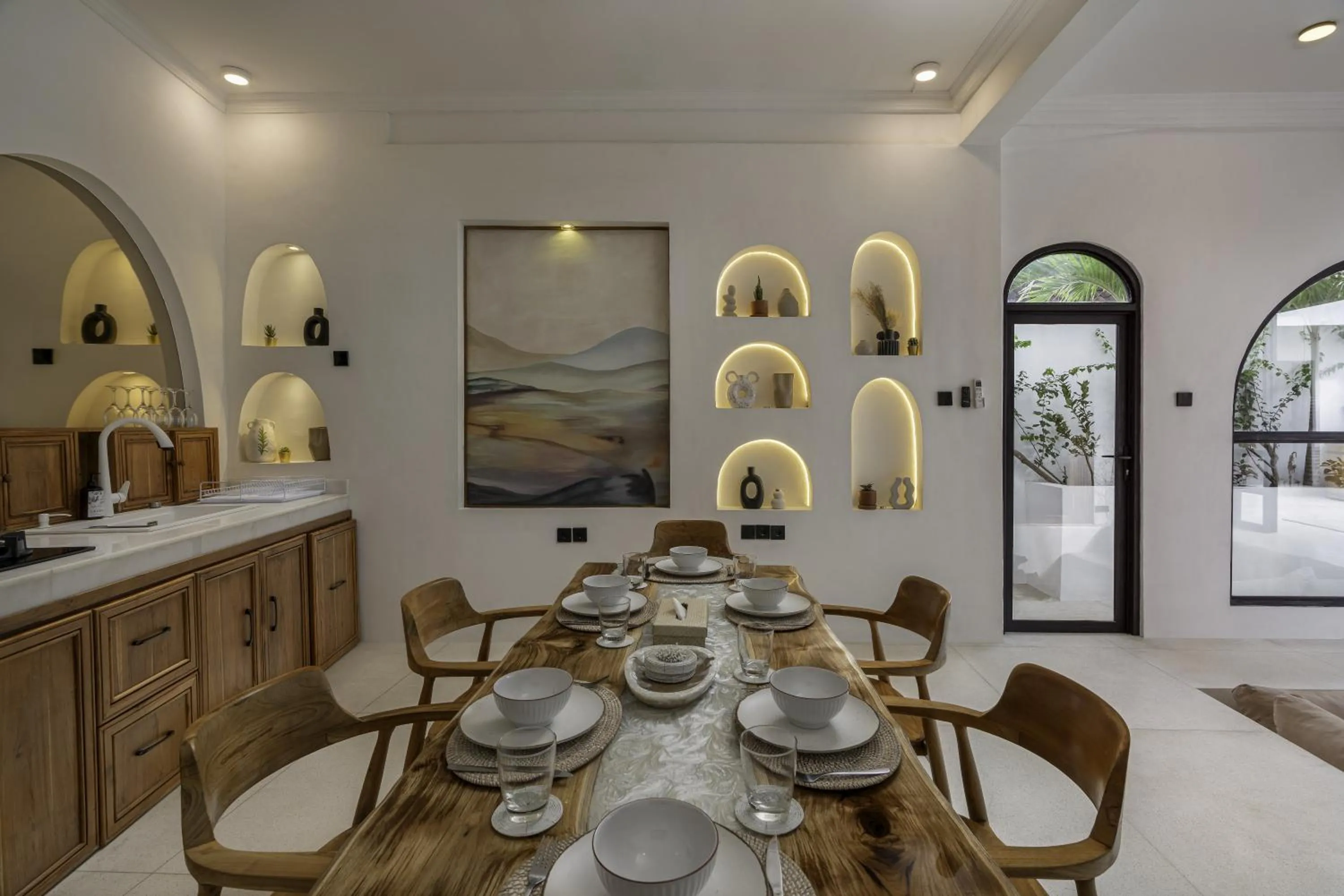 Dining area in Casa Amor by GORO