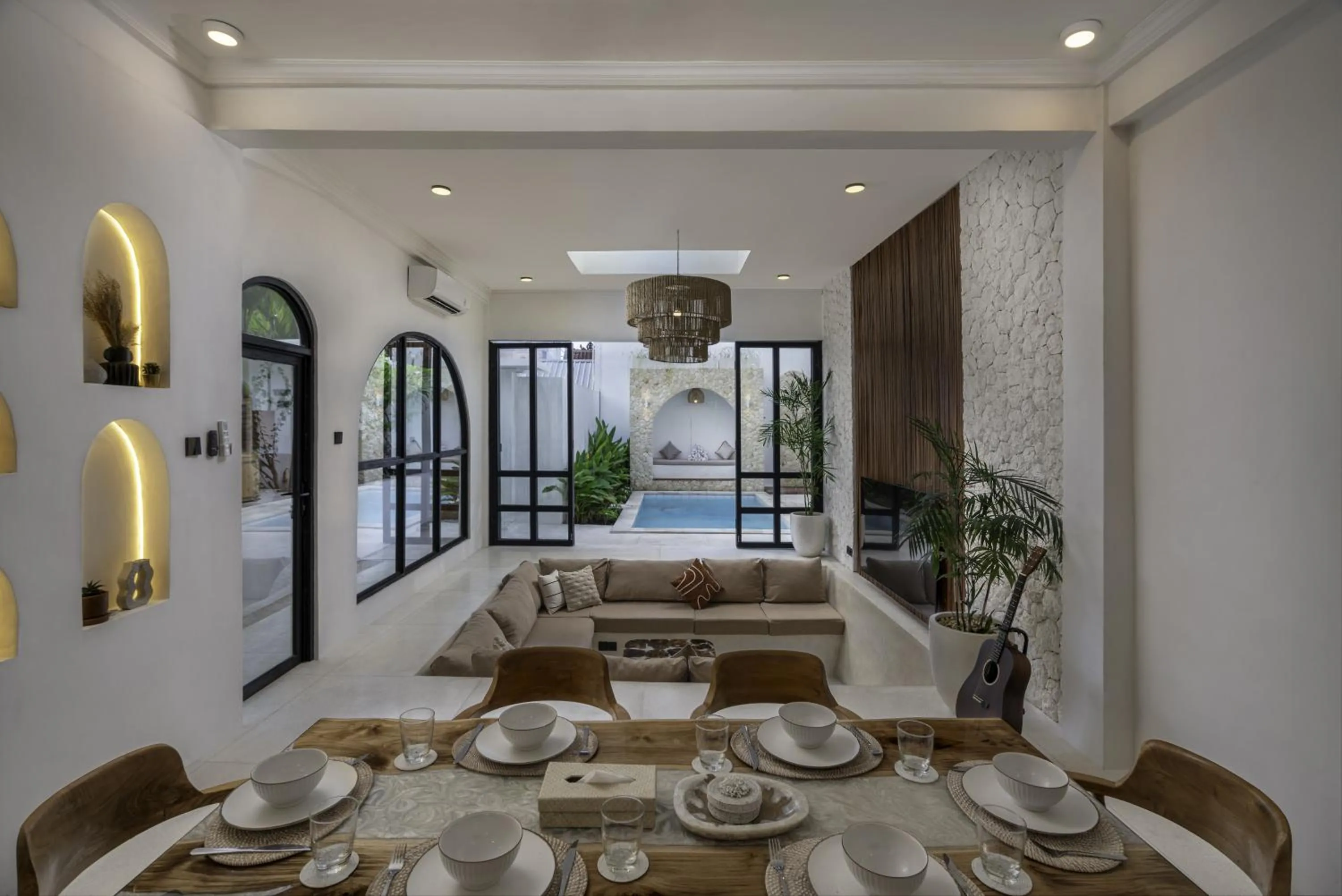 Living room in Casa Amor by GORO