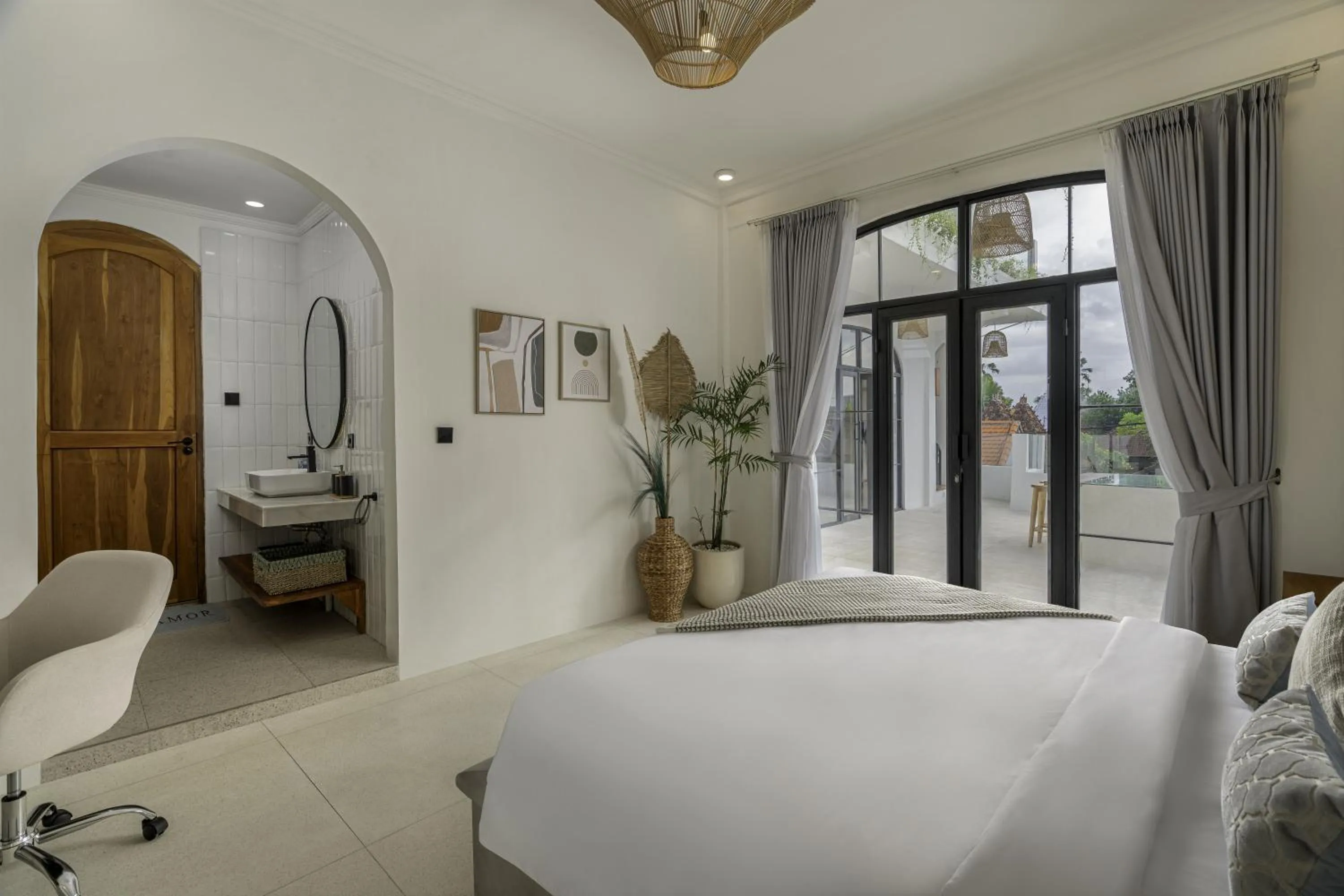 Bedroom, Bed in Casa Amor by GORO