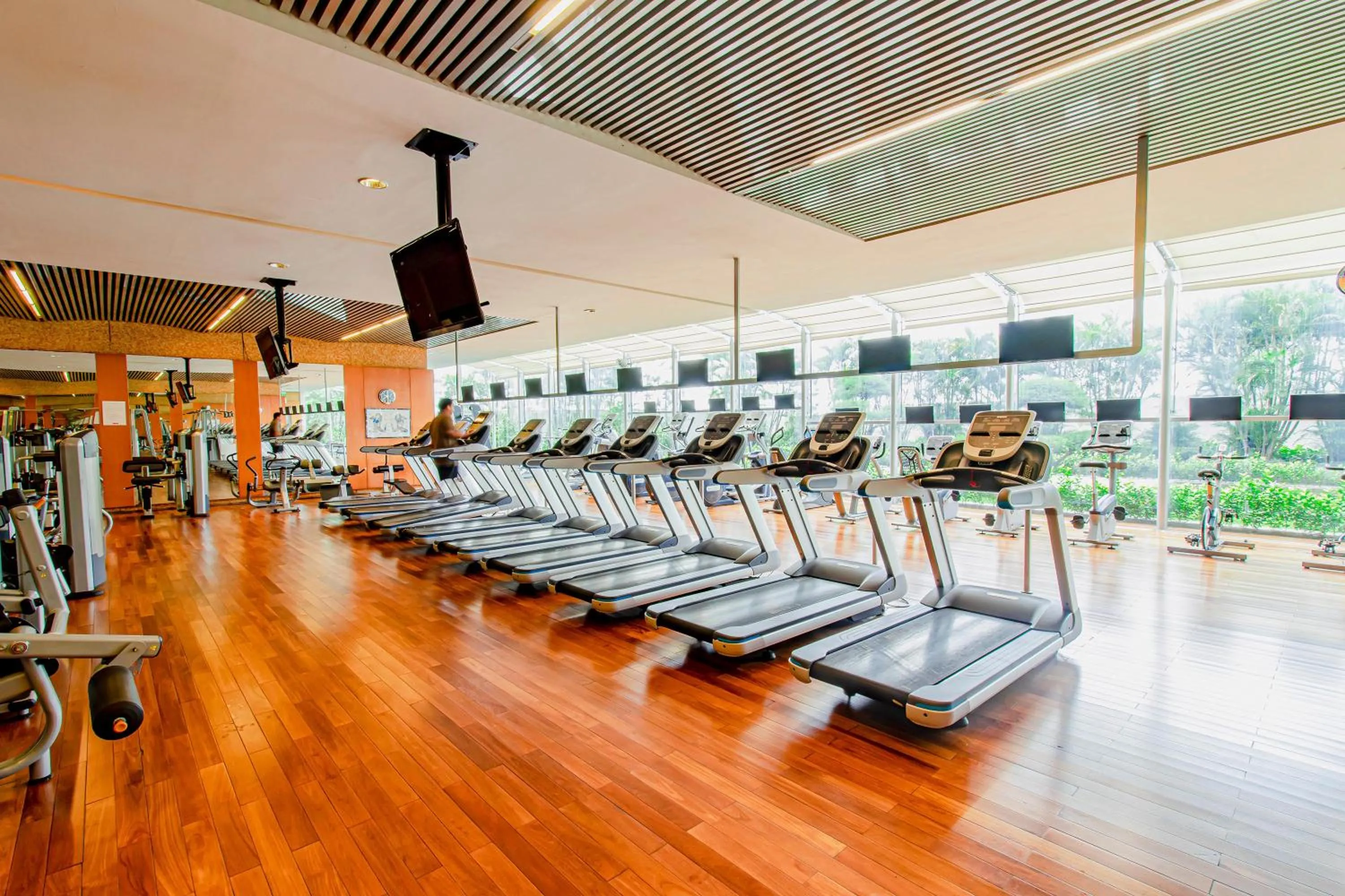 Fitness centre/facilities in Grand Hyatt Jakarta