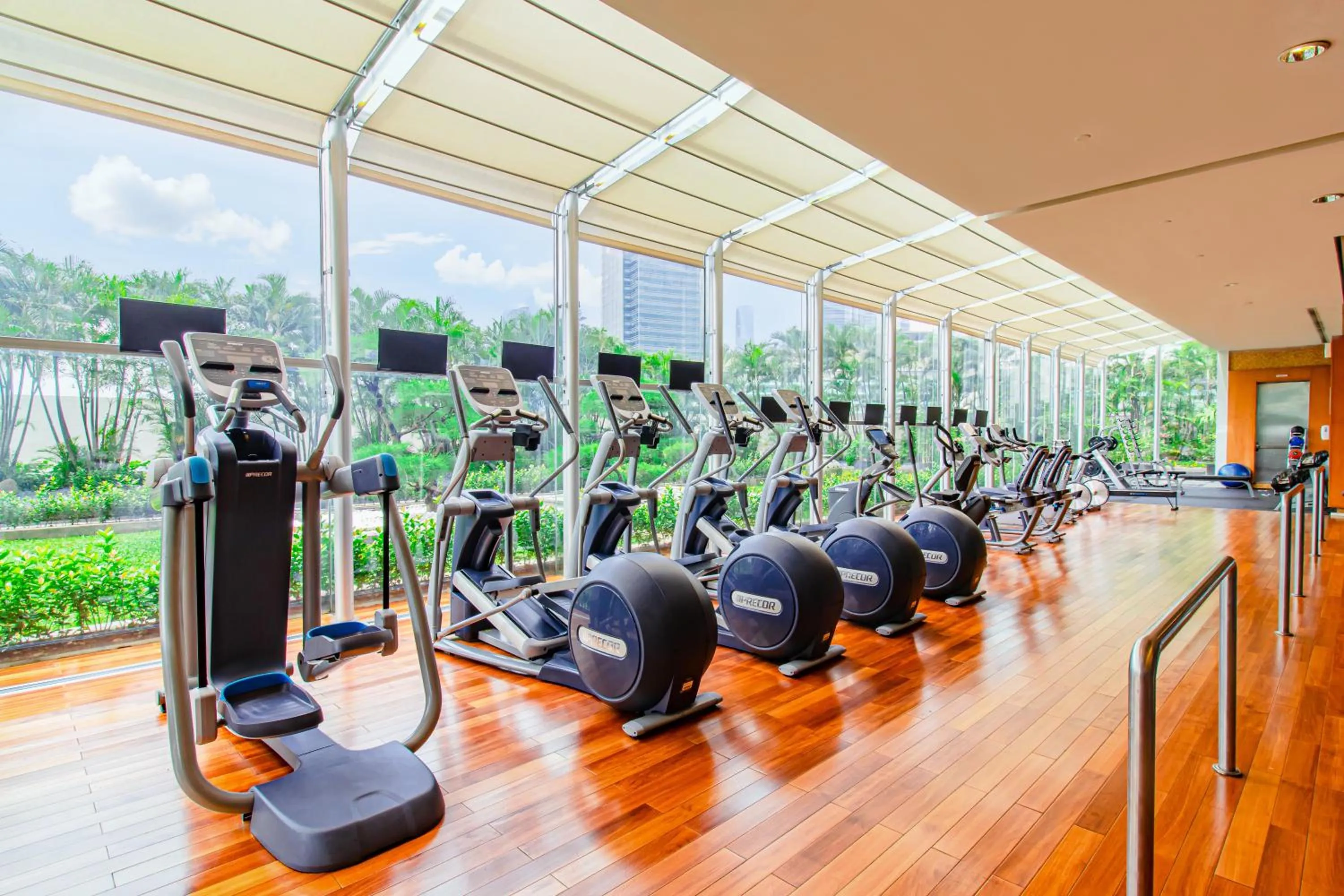 Fitness centre/facilities in Grand Hyatt Jakarta