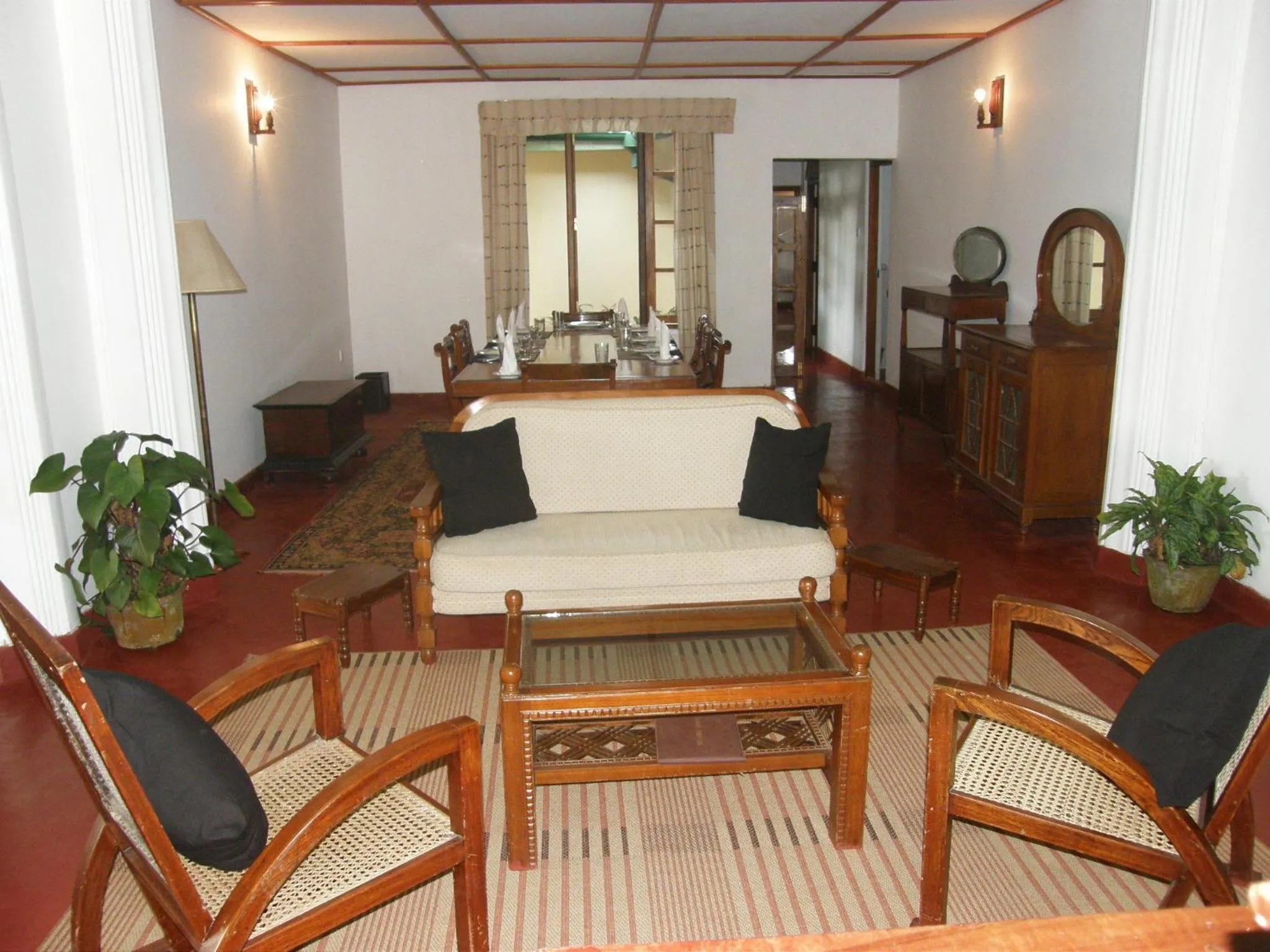 Living room in Hatale Mini World's End Bungalow