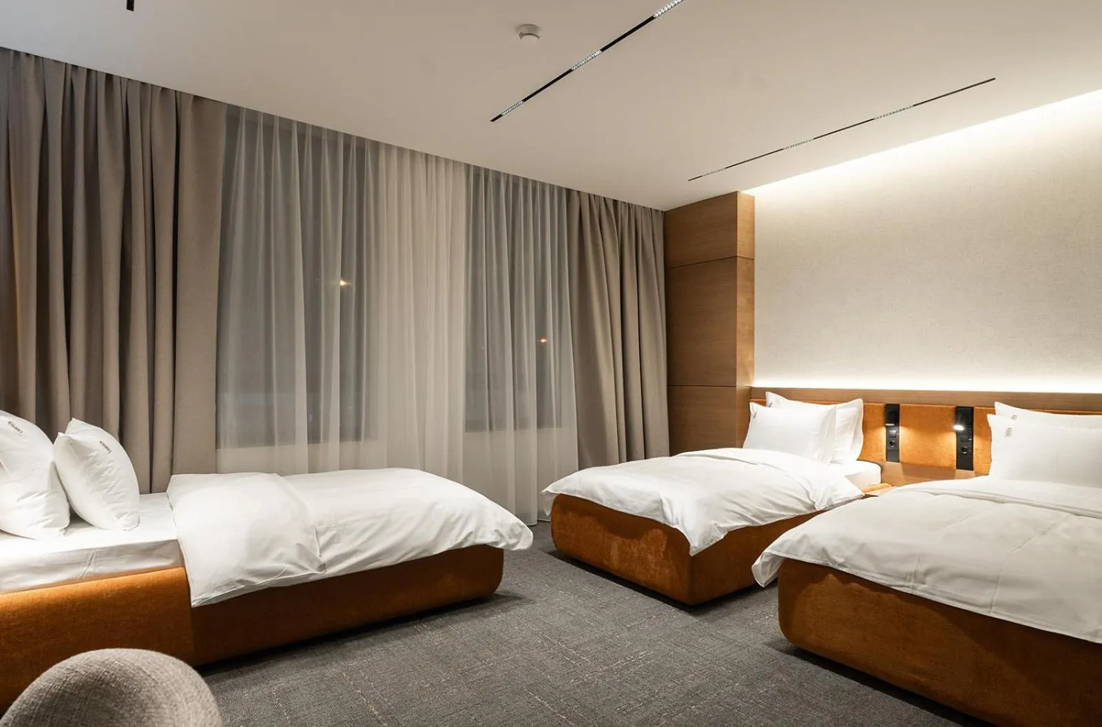 Bed in Garni Hotel Galeria