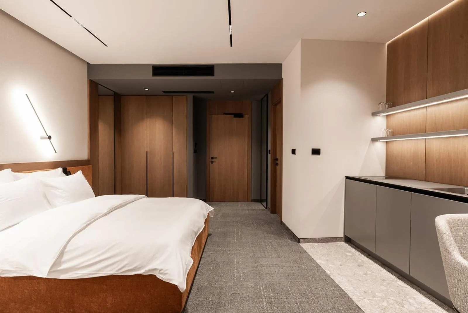 Bed in Garni Hotel Galeria