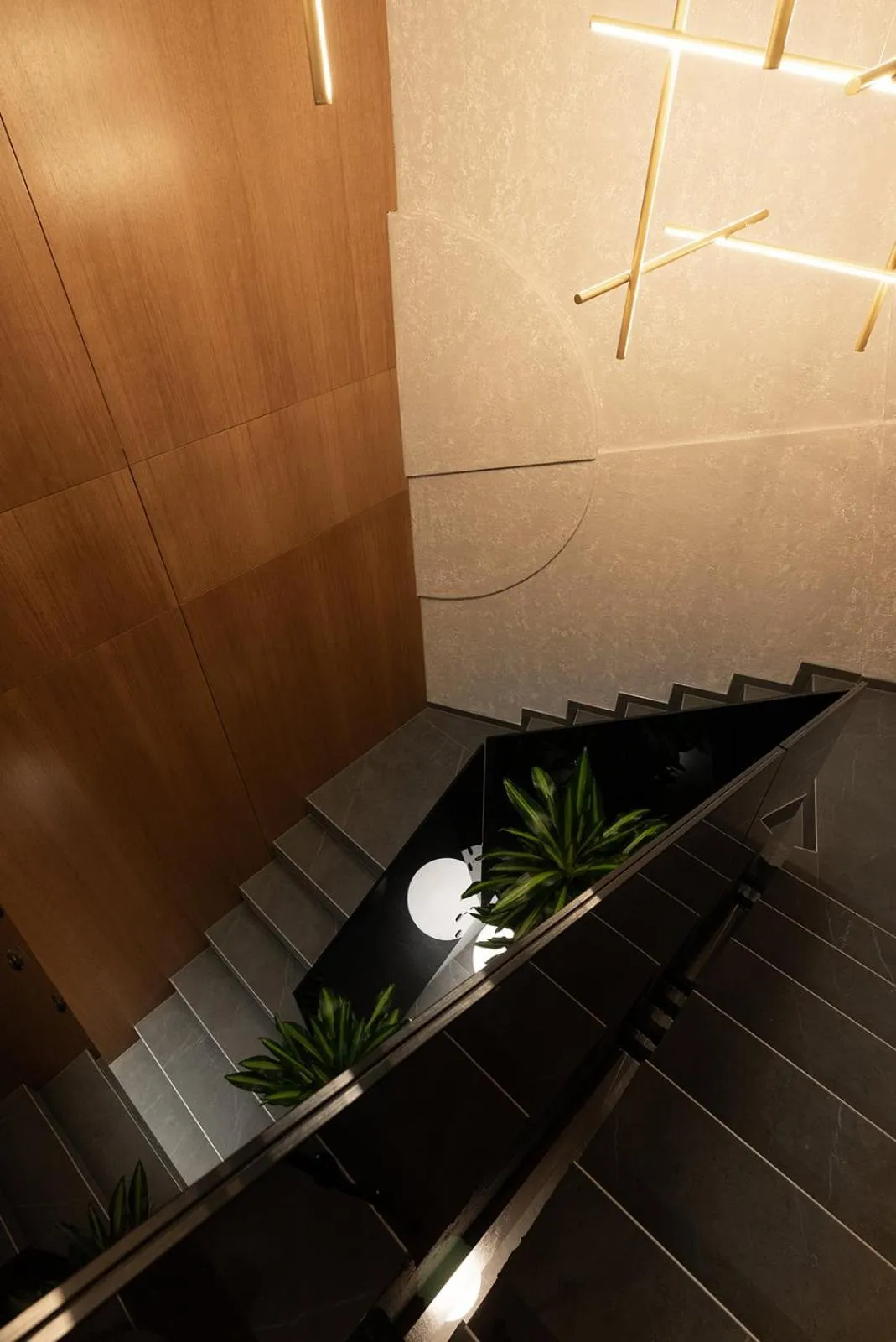 Lobby or reception in Garni Hotel Galeria