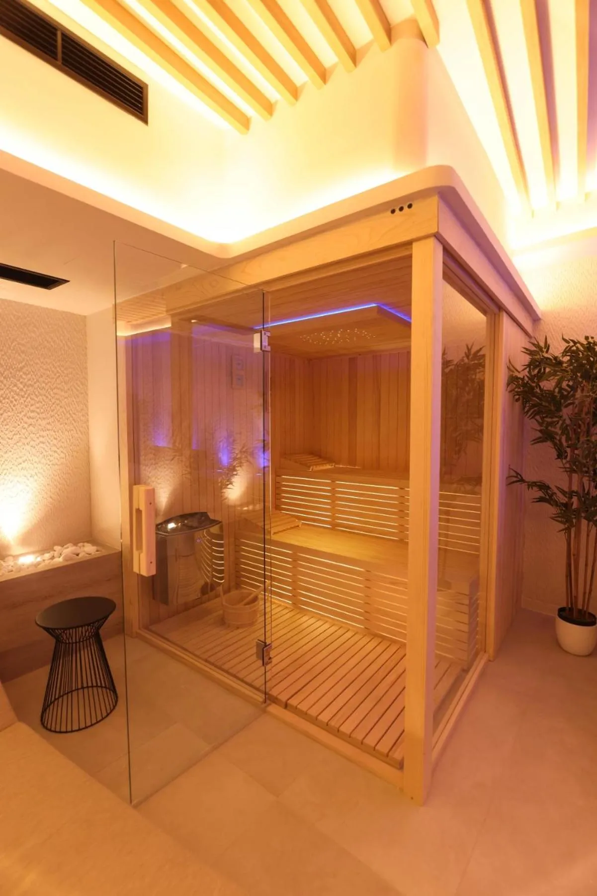 Sauna in Garni Hotel Galeria
