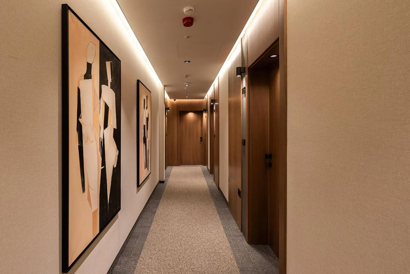 Lobby or reception in Garni Hotel Galeria