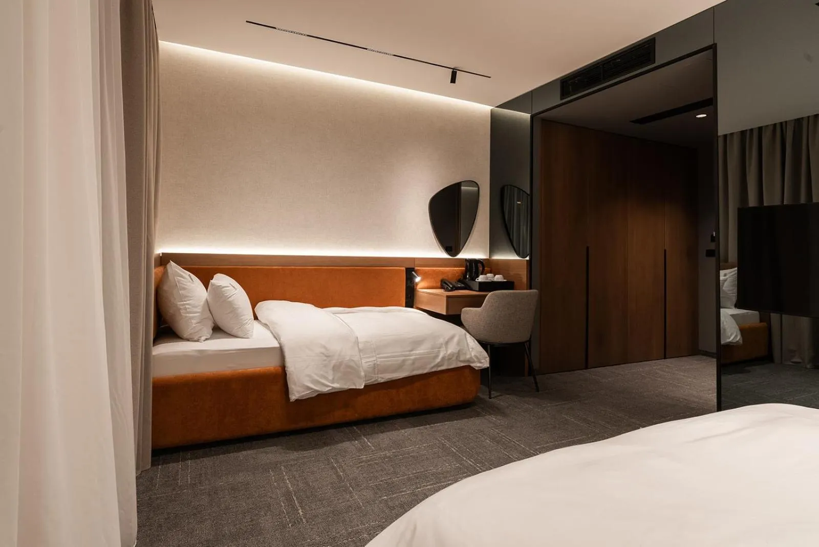 Bed in Garni Hotel Galeria