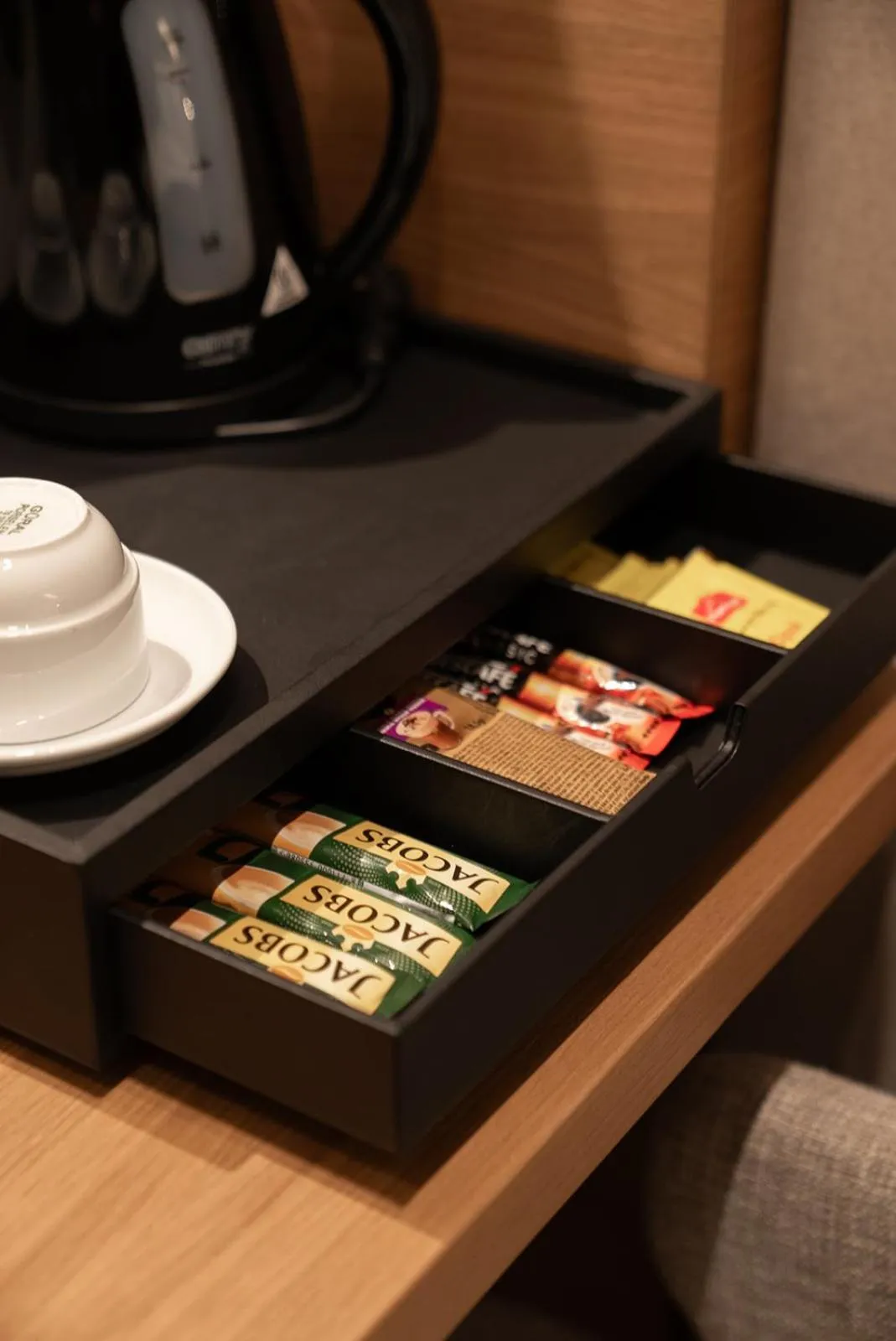 Coffee/tea facilities in Garni Hotel Galeria