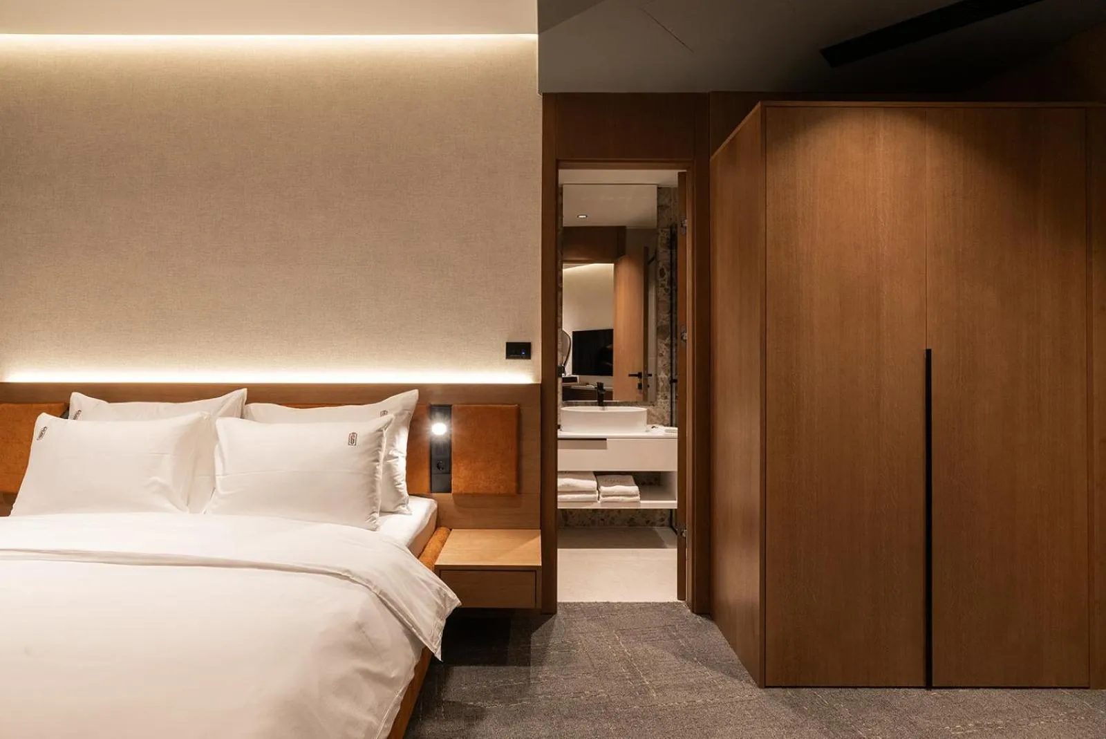 Bed in Garni Hotel Galeria