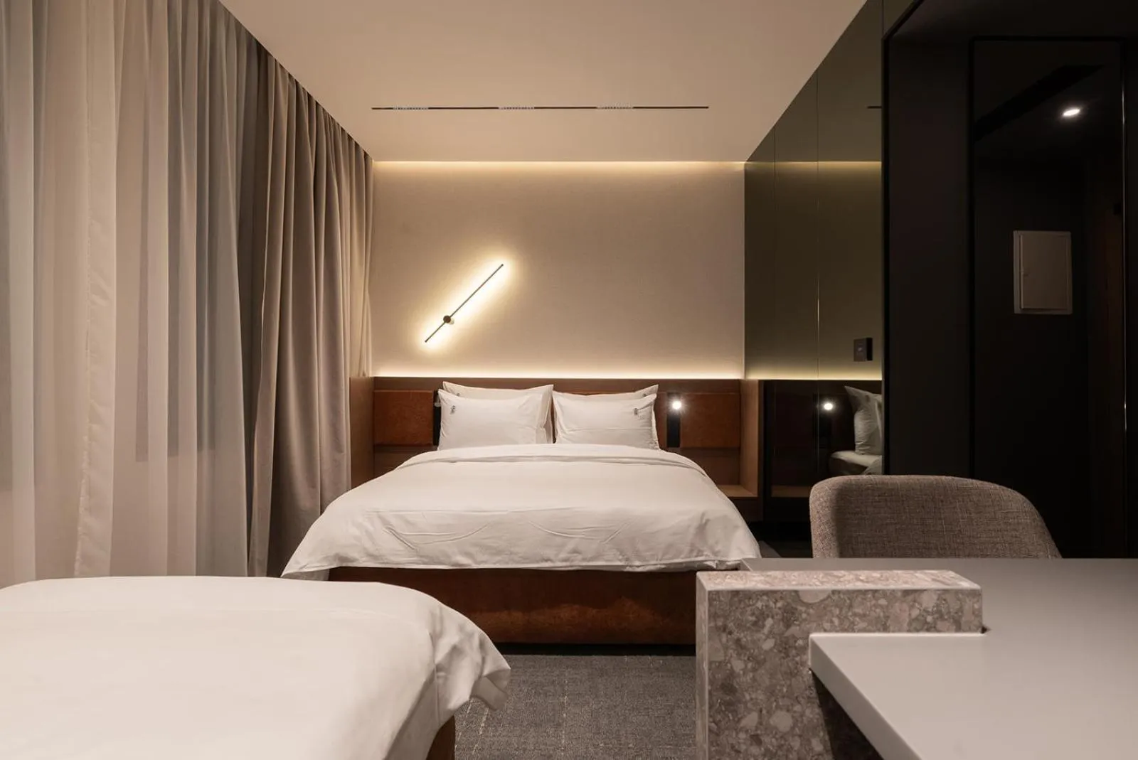 Bedroom, Bed in Garni Hotel Galeria