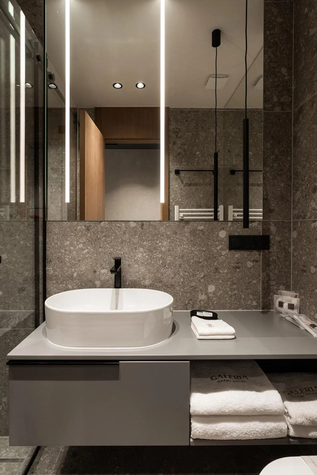 Toilet in Garni Hotel Galeria