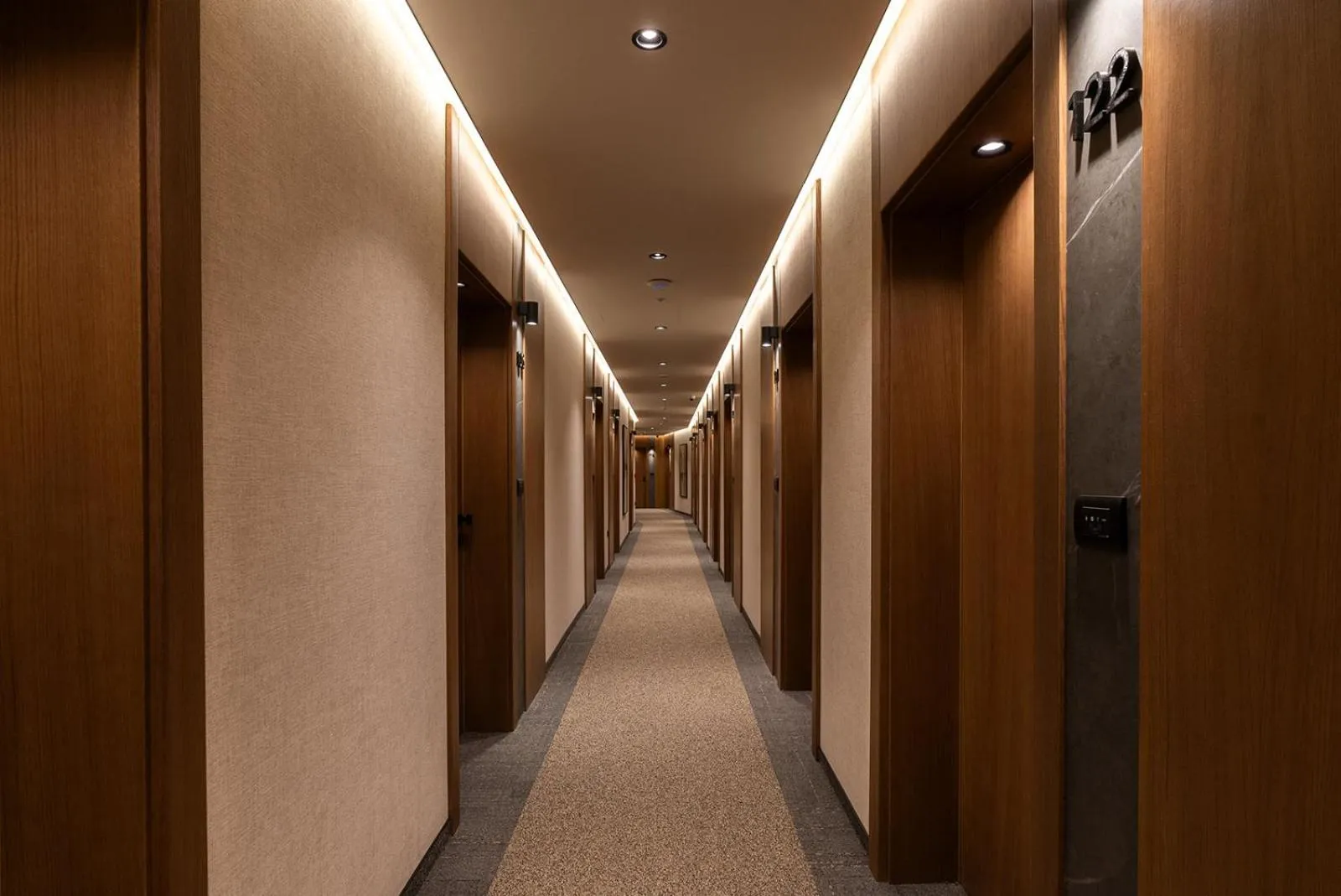 Lobby or reception in Garni Hotel Galeria