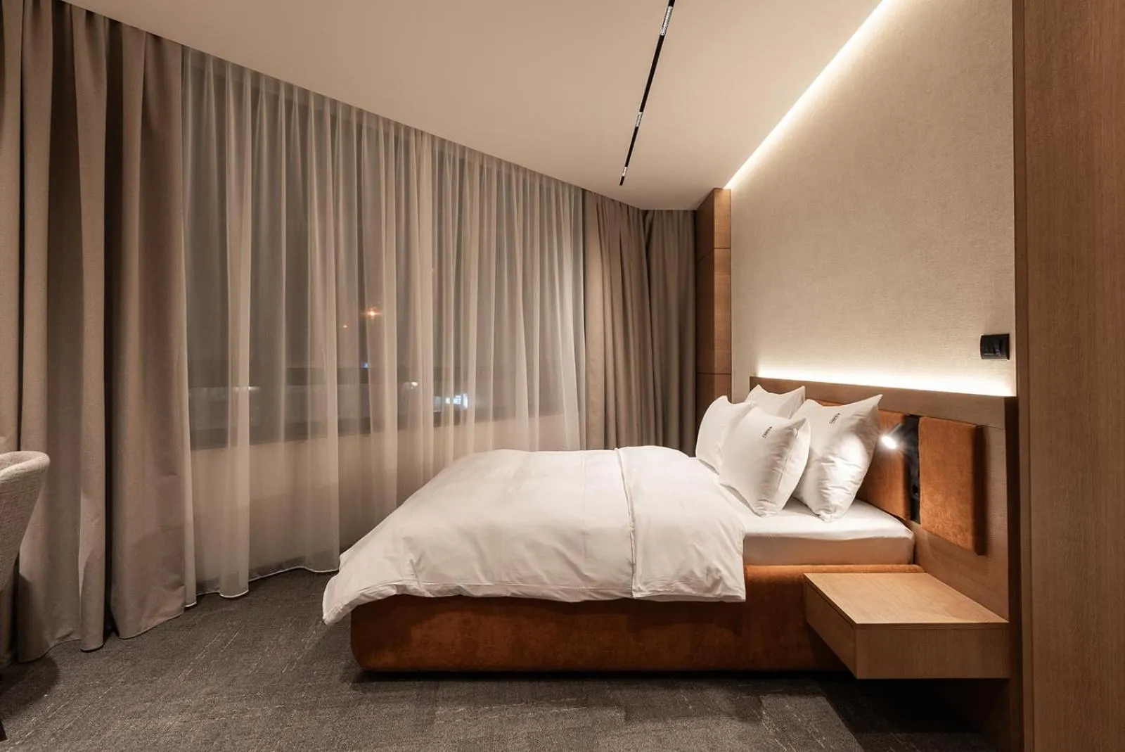 Bed in Garni Hotel Galeria