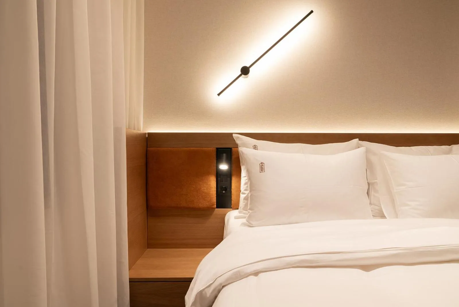 Bed in Garni Hotel Galeria