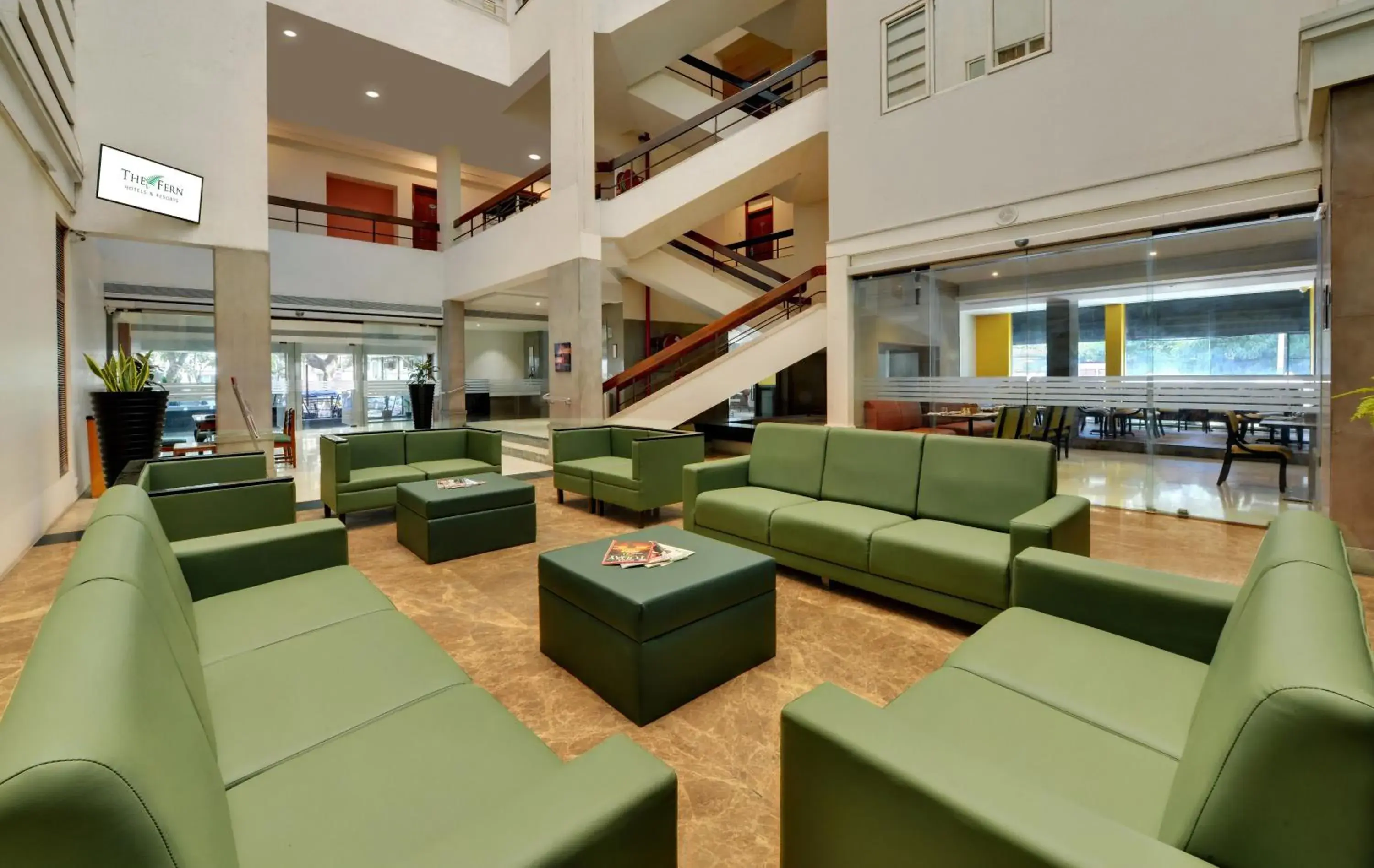 Lobby or reception in The Fern Residency Woodland, Pune Lobby or reception in The Fern Residency Woodland, Pune