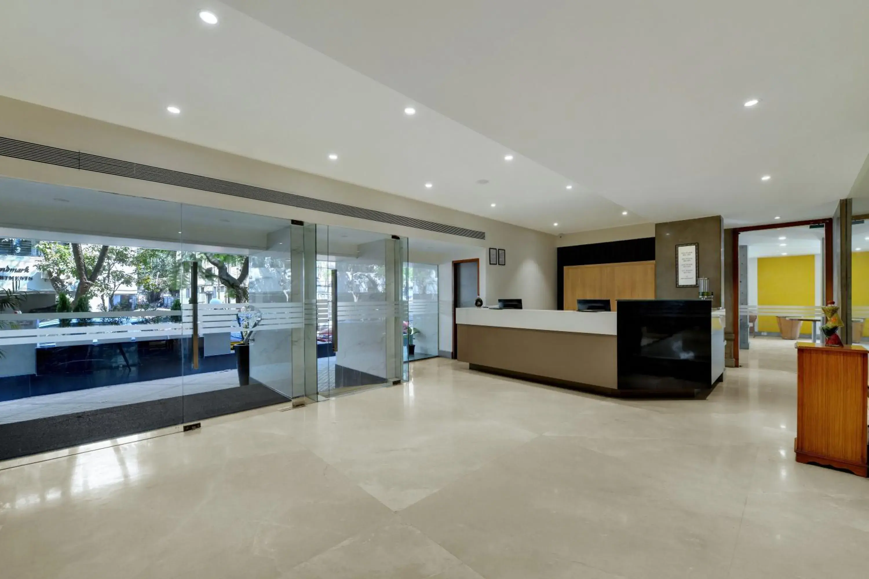 Lobby or reception in The Fern Residency Woodland, Pune Lobby or reception in The Fern Residency Woodland, Pune