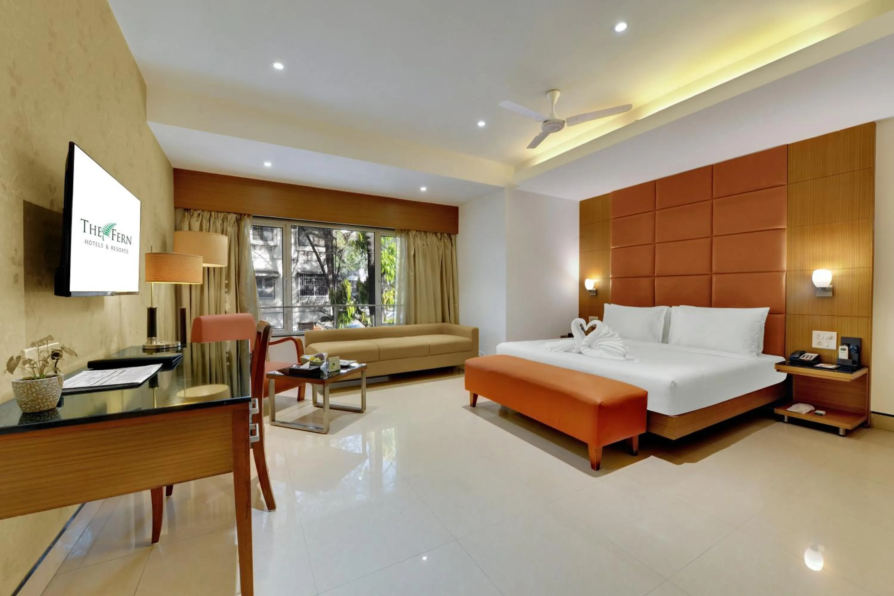 Photo of the whole room, Bed in The Fern Residency Woodland, Pune, Series by Marriott