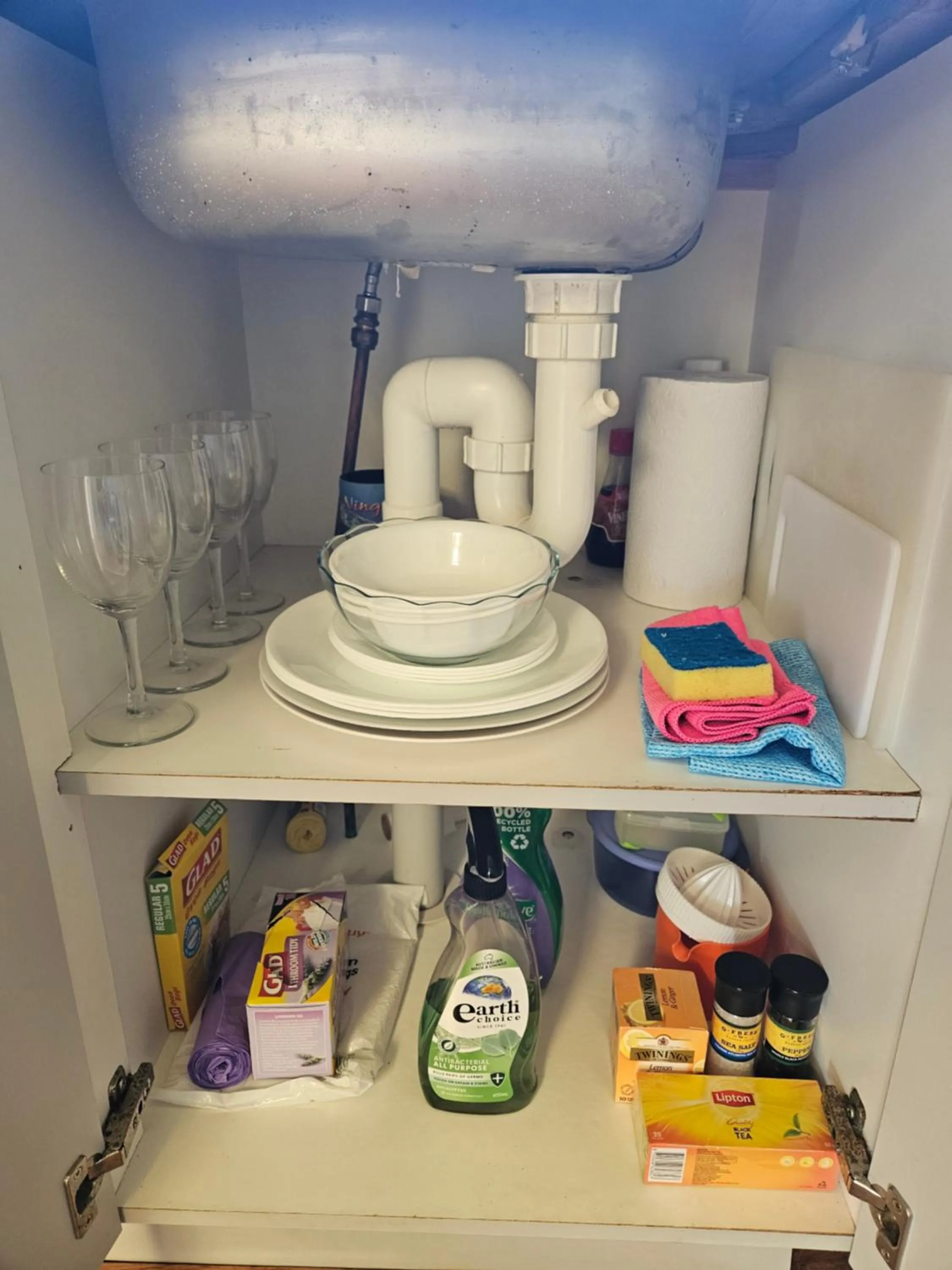 Kitchen or kitchenette in Leander Reef Holiday Park