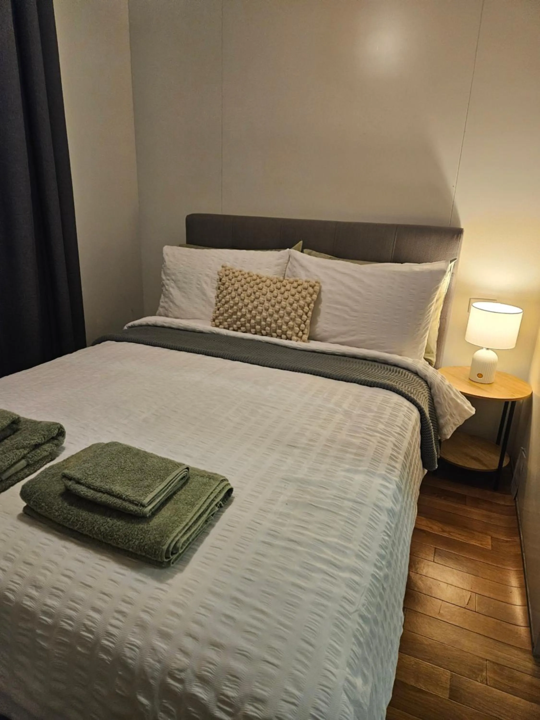 Bed in Leander Reef Holiday Park