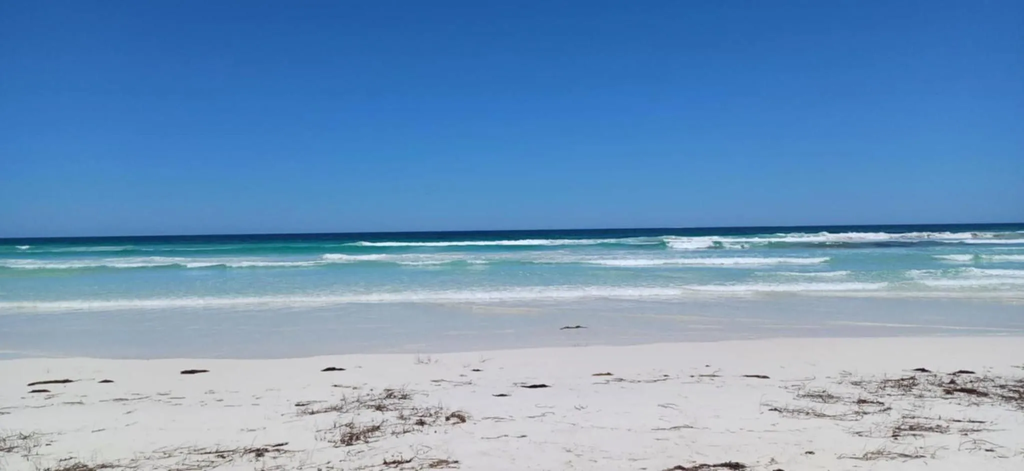Beach in Leander Reef Holiday Park