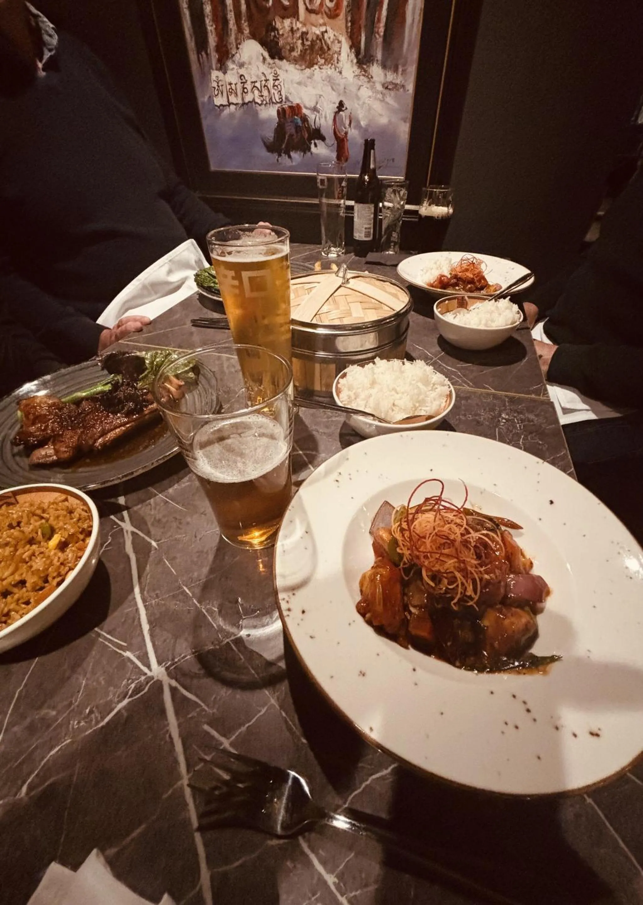 Food and drinks in Yak & Yeti