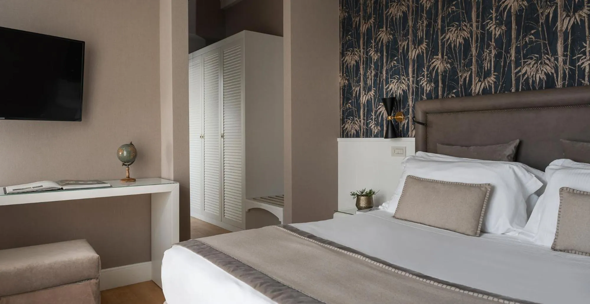 Bedroom, Bed in Hotel Maestrale