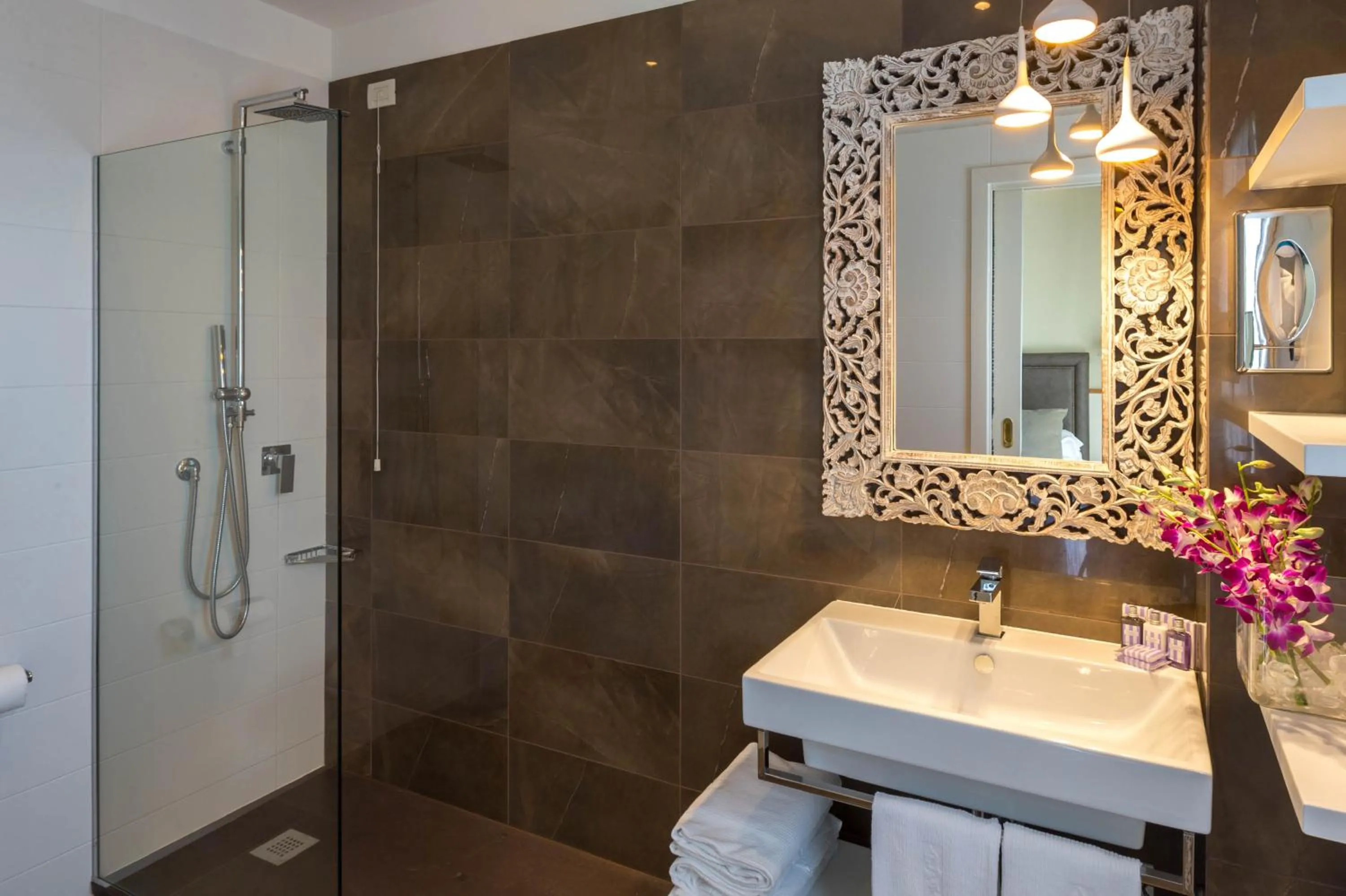 Bathroom in Hotel Maestrale