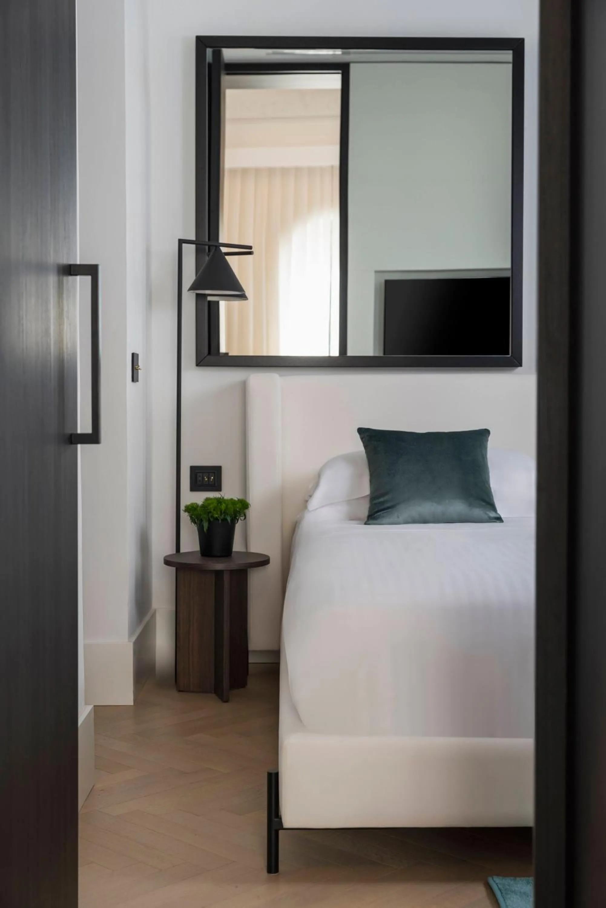 Decorative detail, Bed in Hotel Maestrale